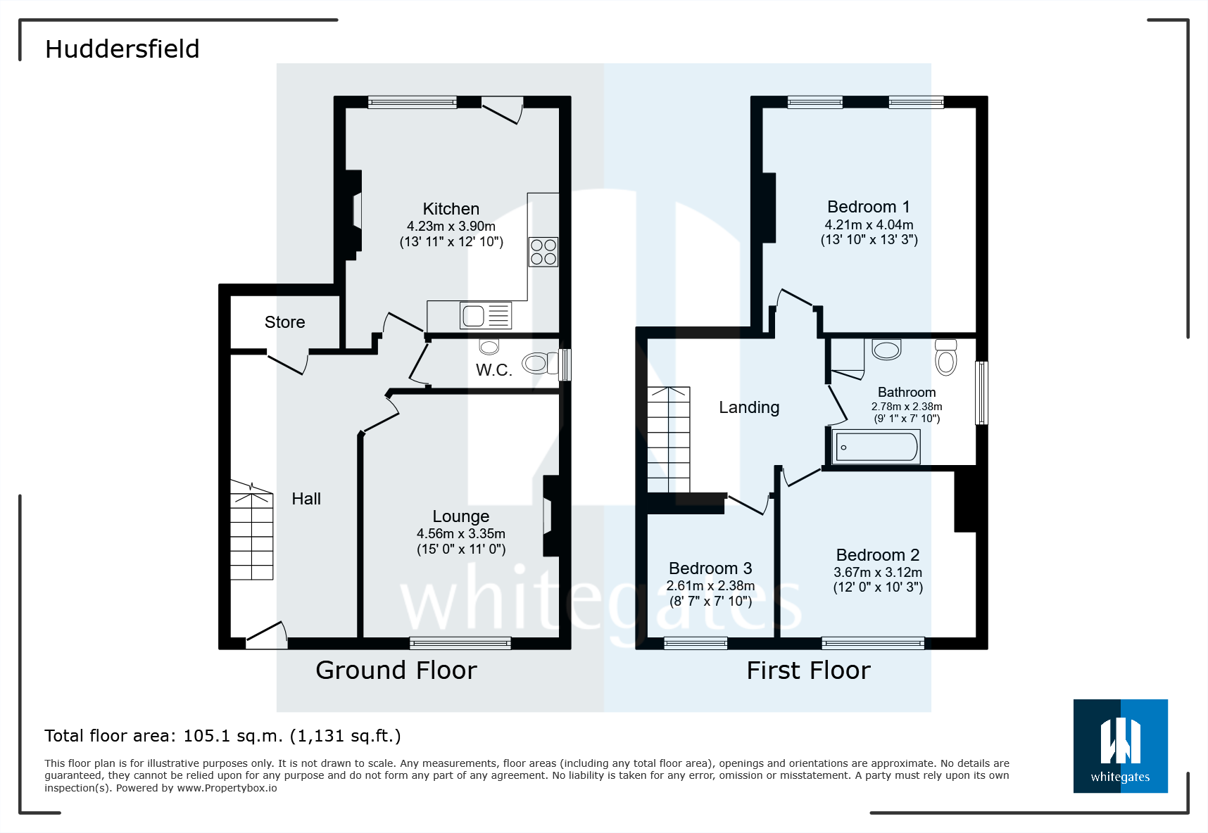Deighton Road, Deighton, Huddersfield, Kirklees, HD2 floorplan