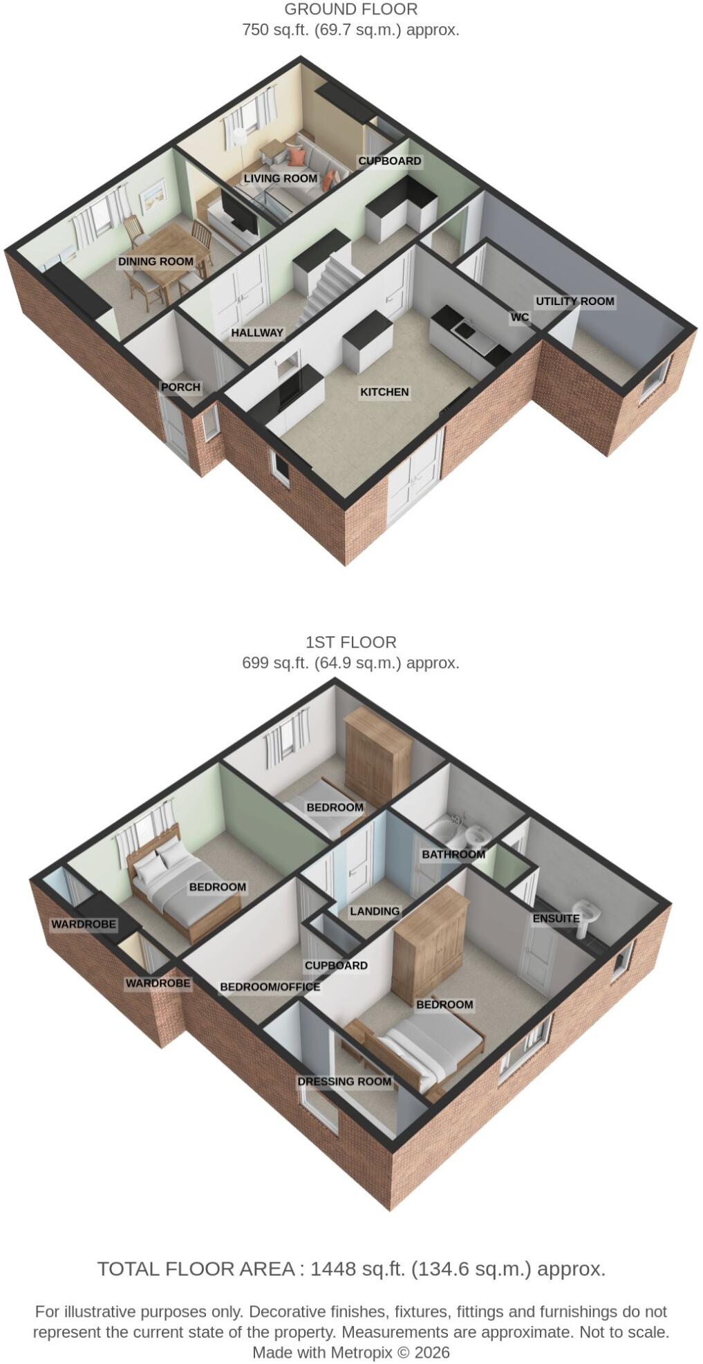 School Road, Taunton, Somerset, TA2 floorplan