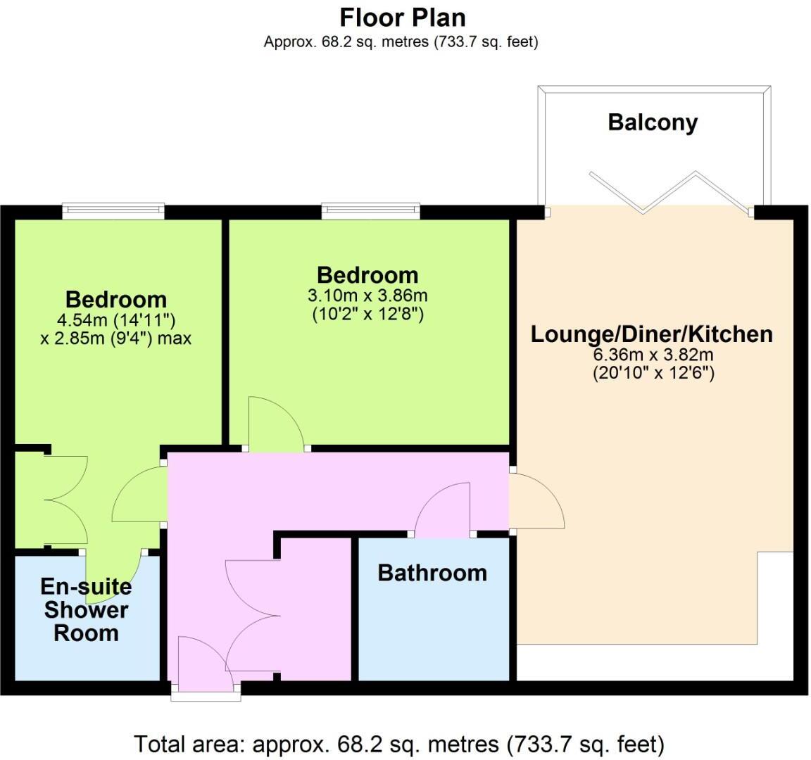 Goldstone Lane, Hove floorplan