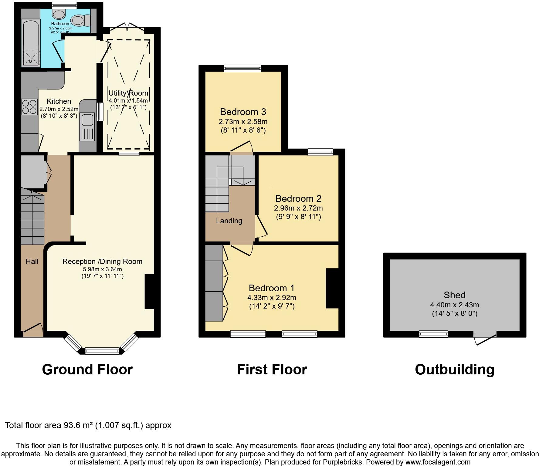 Salisbury Road, Romford, RM2 floorplan
