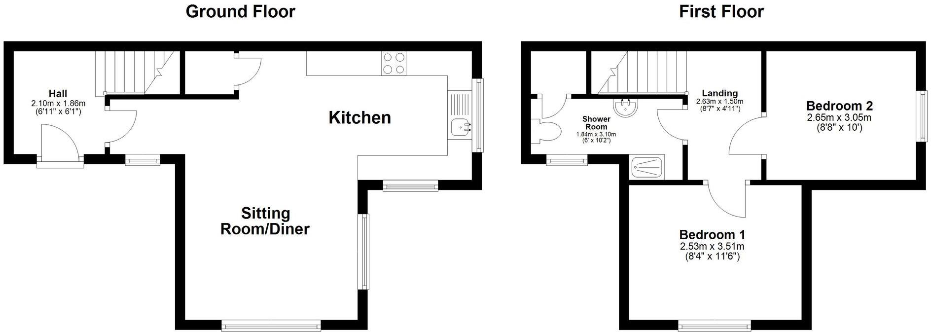 Cannon Street, Worcester, WR5 floorplan