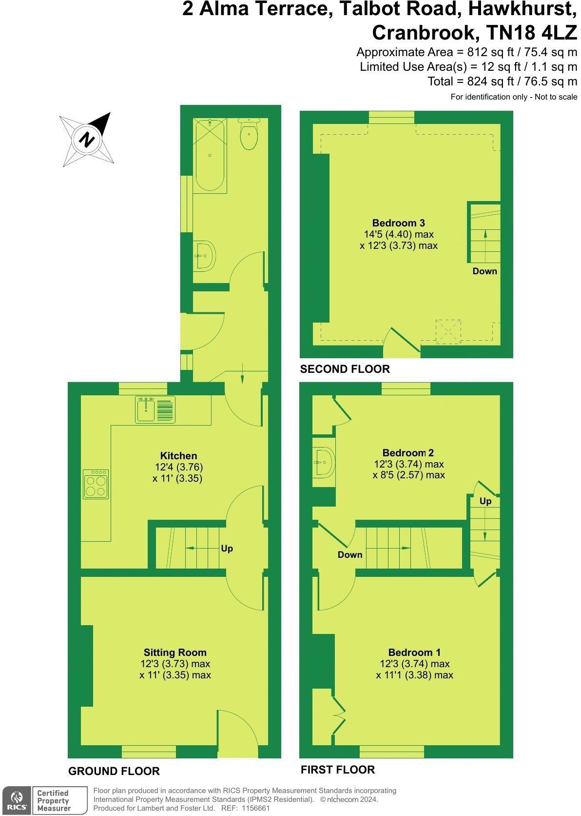Talbot Road, Hawkhurst floorplan