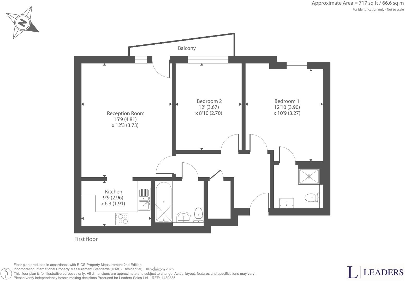 Millward Drive, Bletchley, Milton Keynes floorplan
