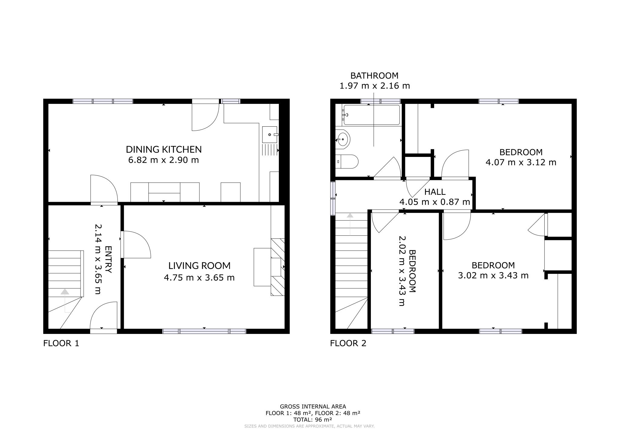 21 Stafford Road, Dornoch, Highland, IV25 3LN floorplan