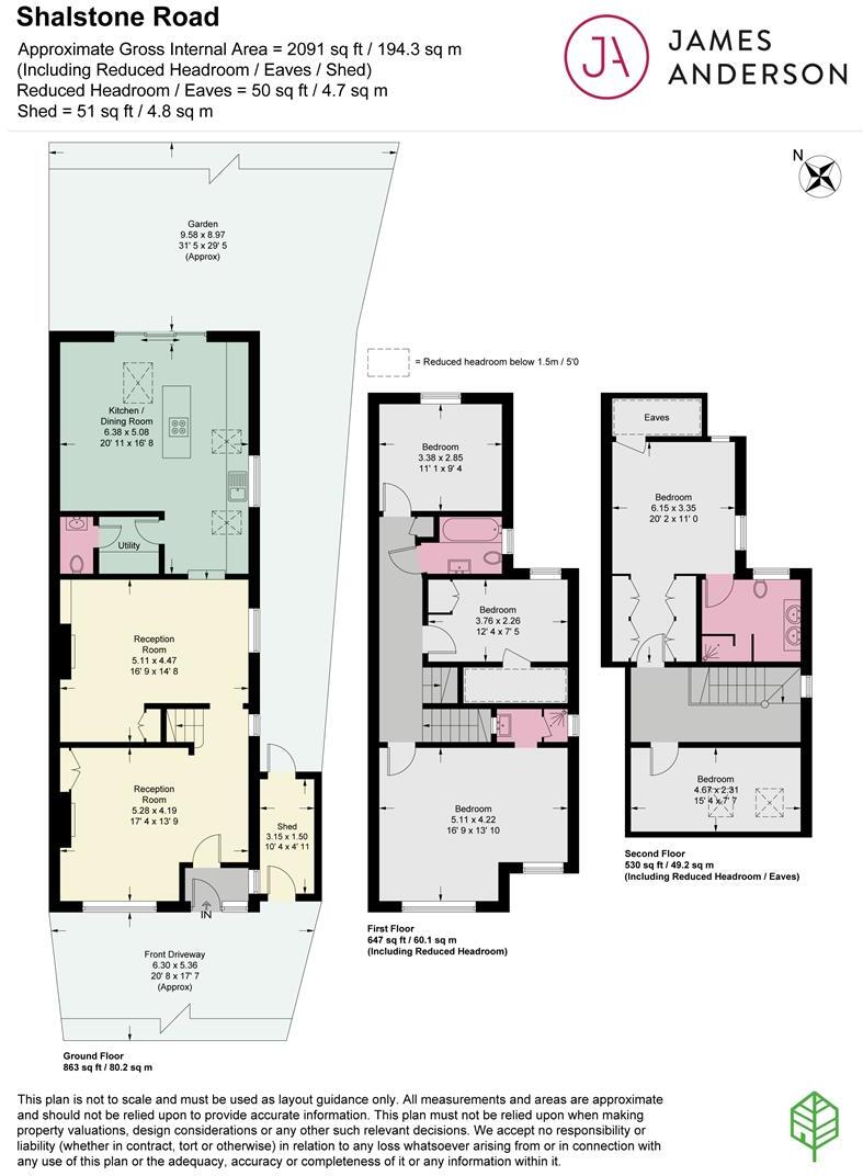 Shalstone Road, East Sheen, SW14 floorplan