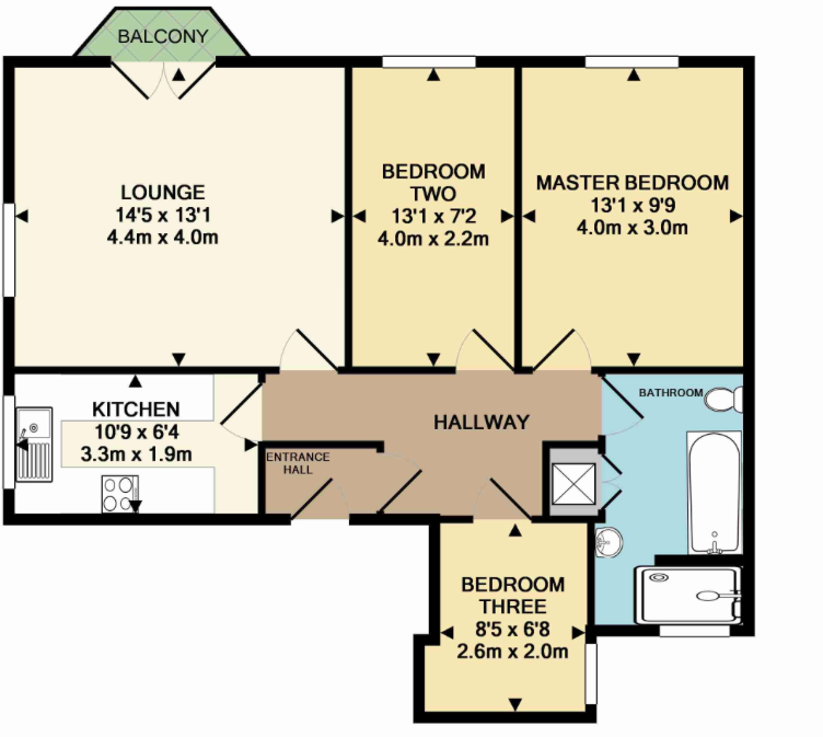Winnipeg Quay, Salford Quays, Salford, Lancashire, M50 floorplan