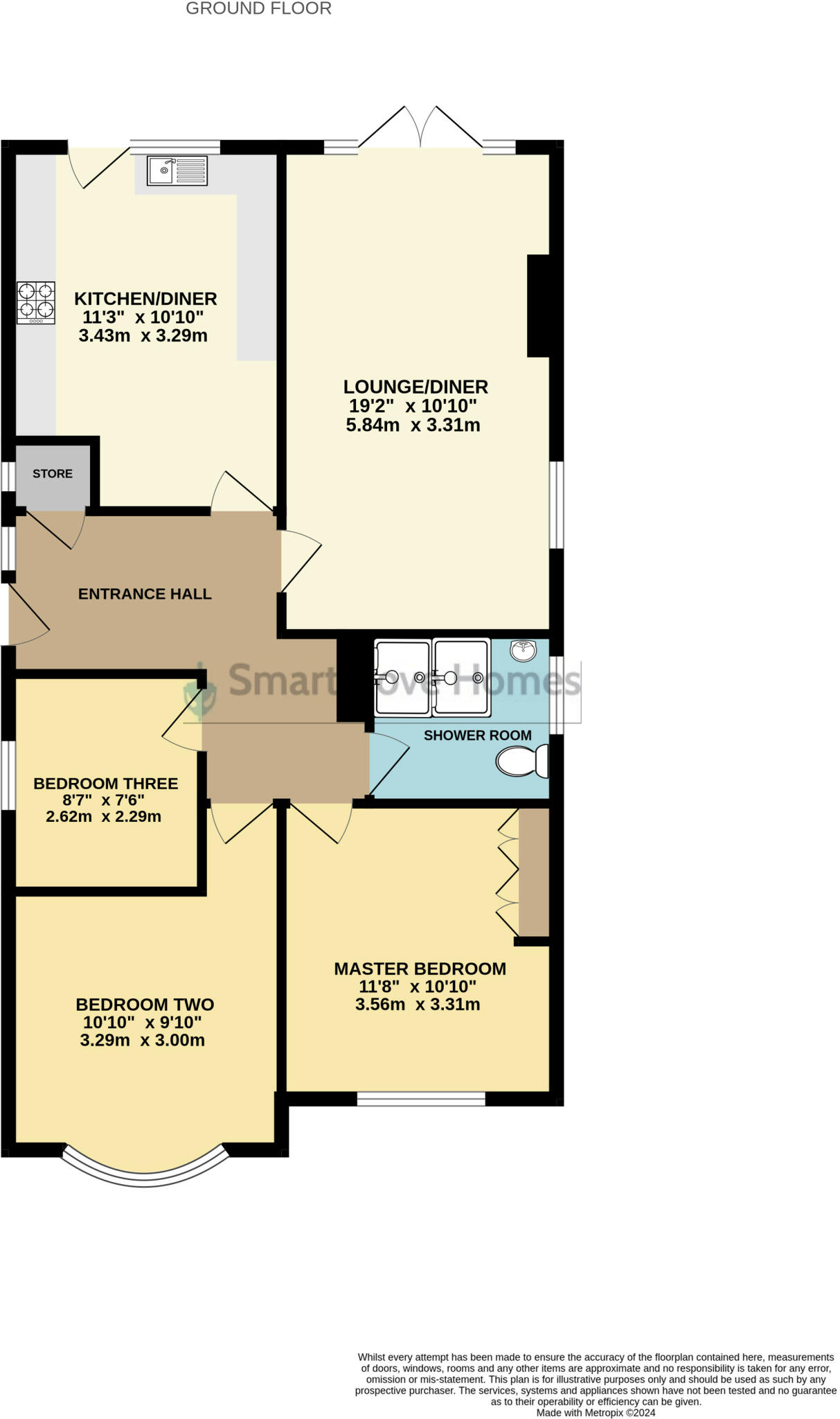 Vicarage Lane, Codnor Park floorplan