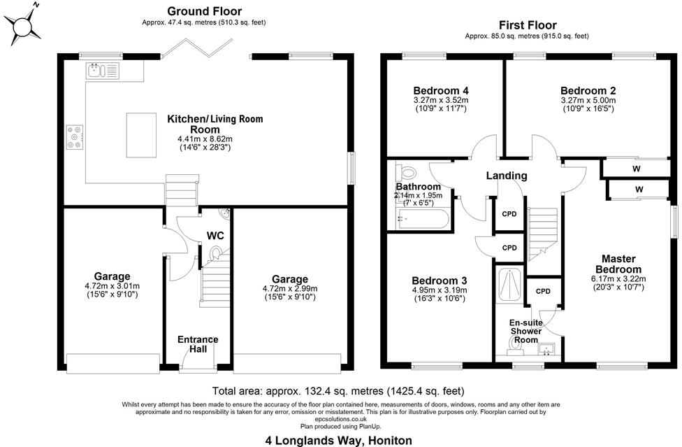Longlands Way, Honiton floorplan
