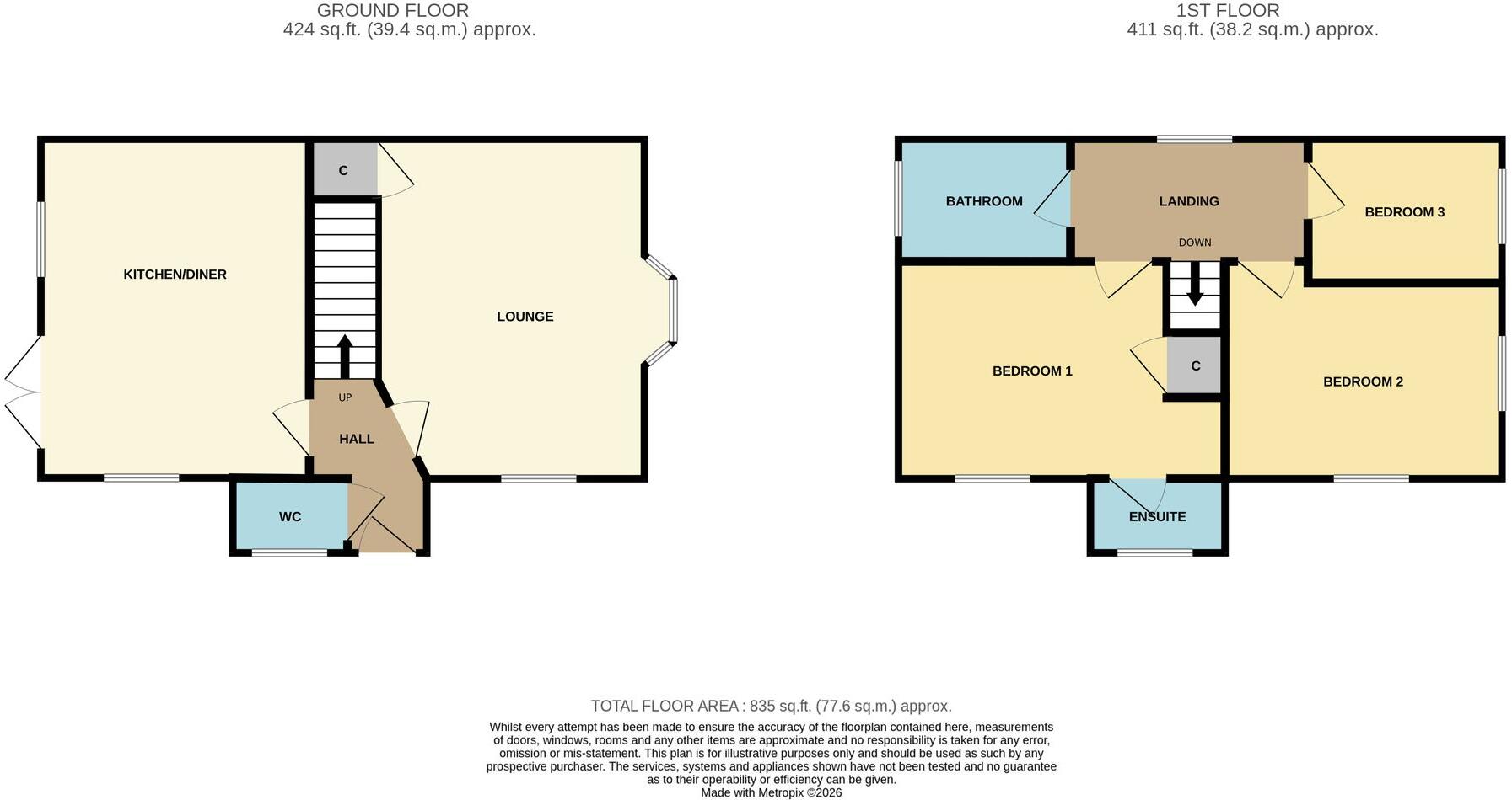 Maplewood Drive, Middlesbrough, TS6 floorplan