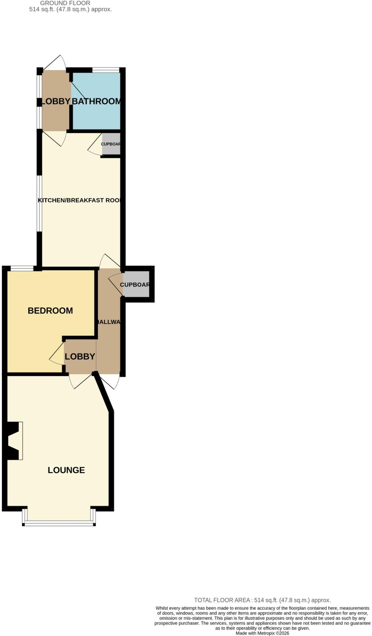 Hildaville Drive, Westcliff-on-Sea floorplan