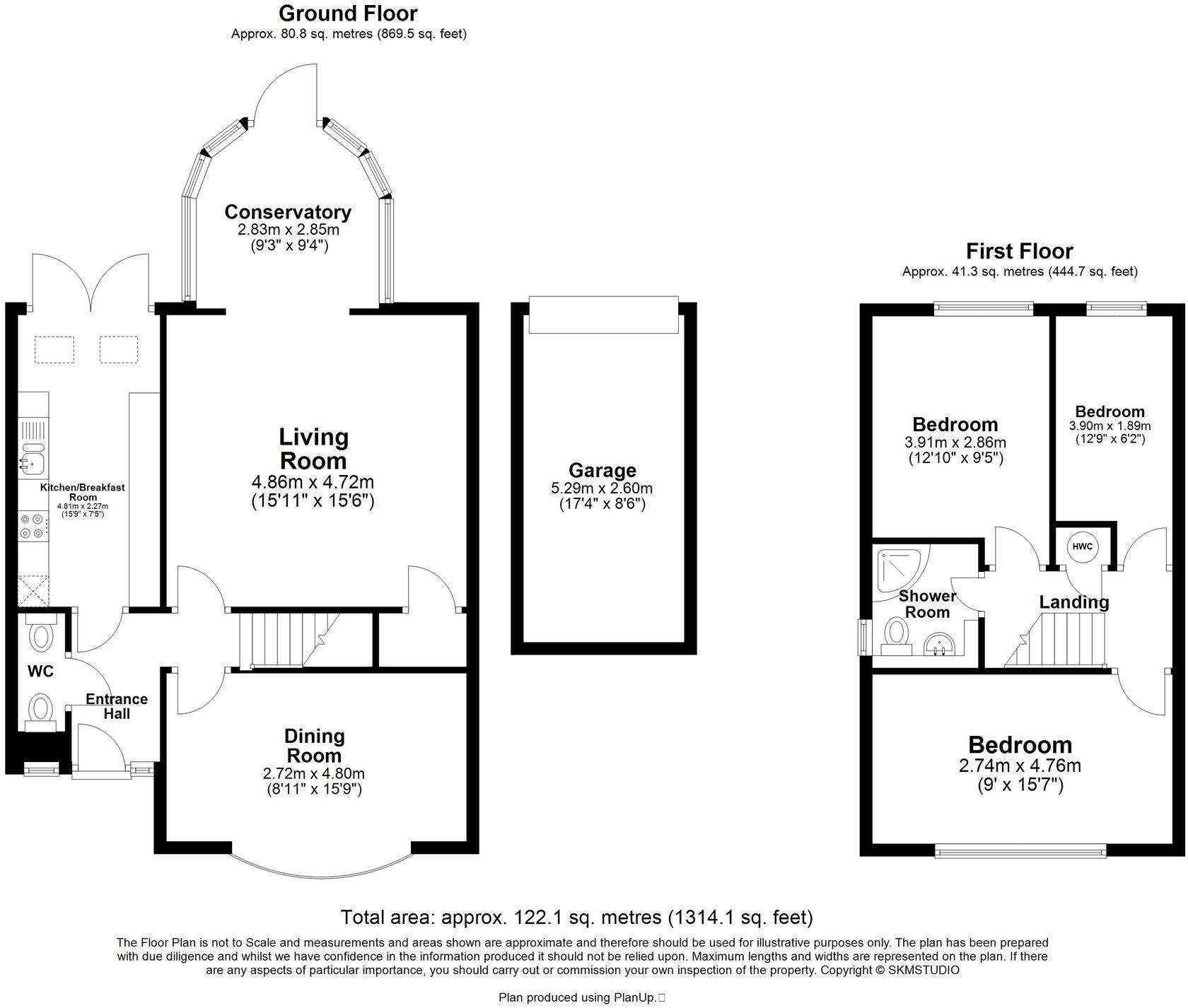 Cumberland Drive, Redbourn, AL3 floorplan