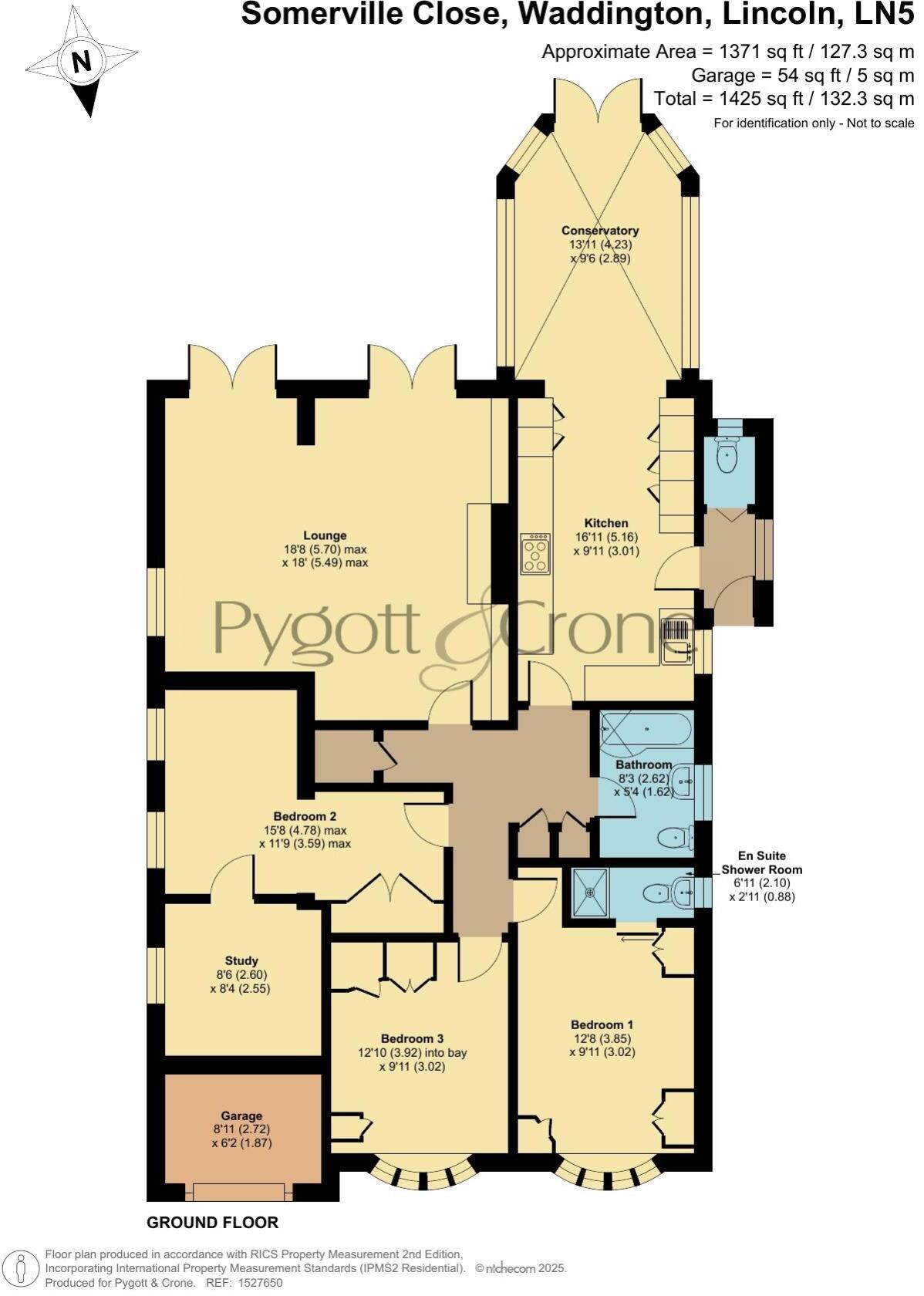 Somerville Close, Waddington, Lincoln, Lincolnshire, LN5 floorplan