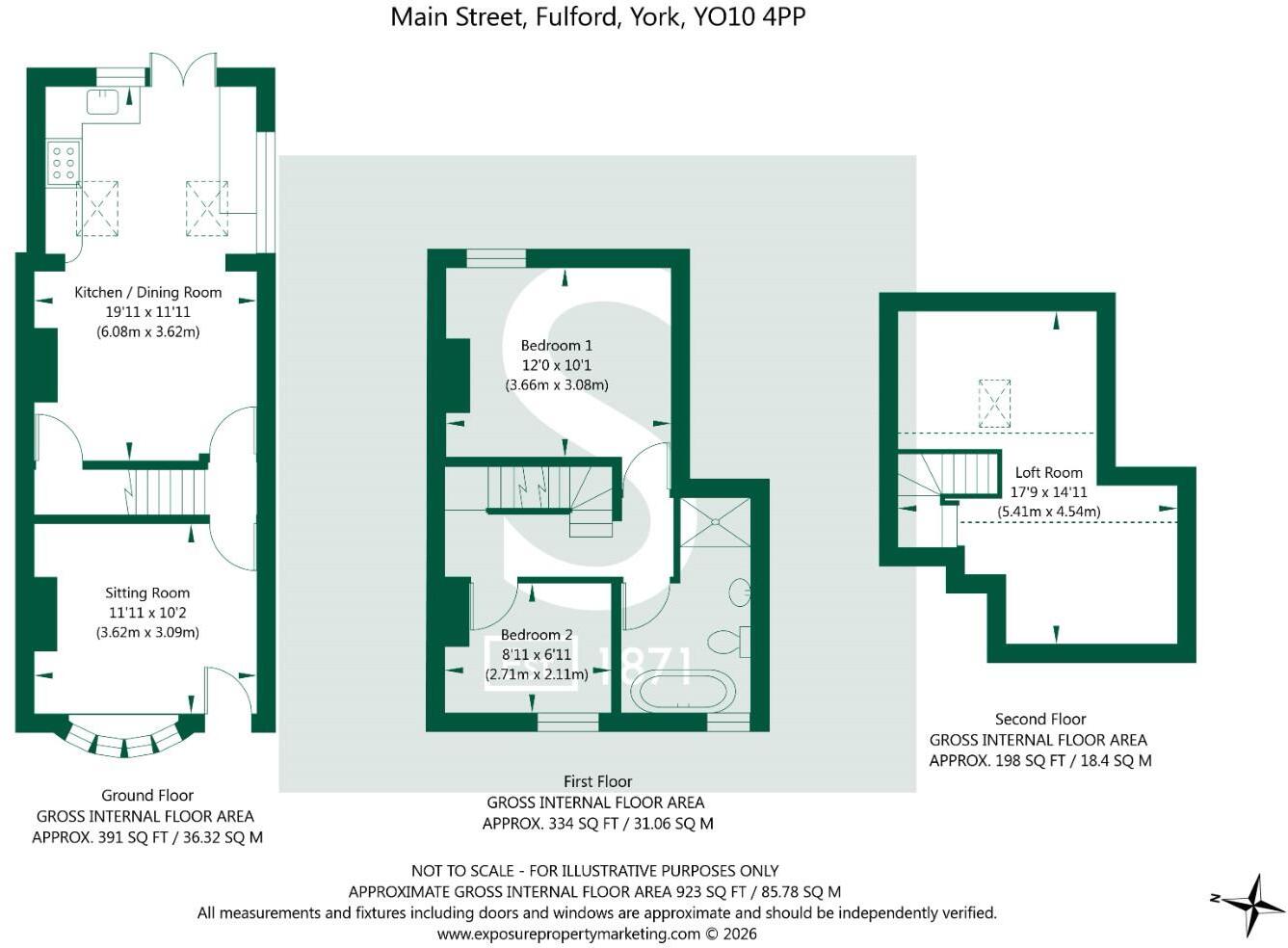 Main Street, Fulford, York floorplan