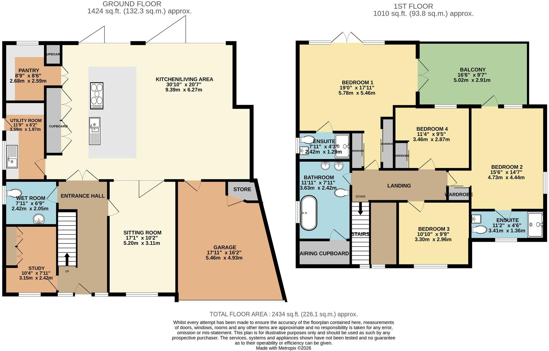 245, Wenlock Road, Shrewsbury, SY2 floorplan