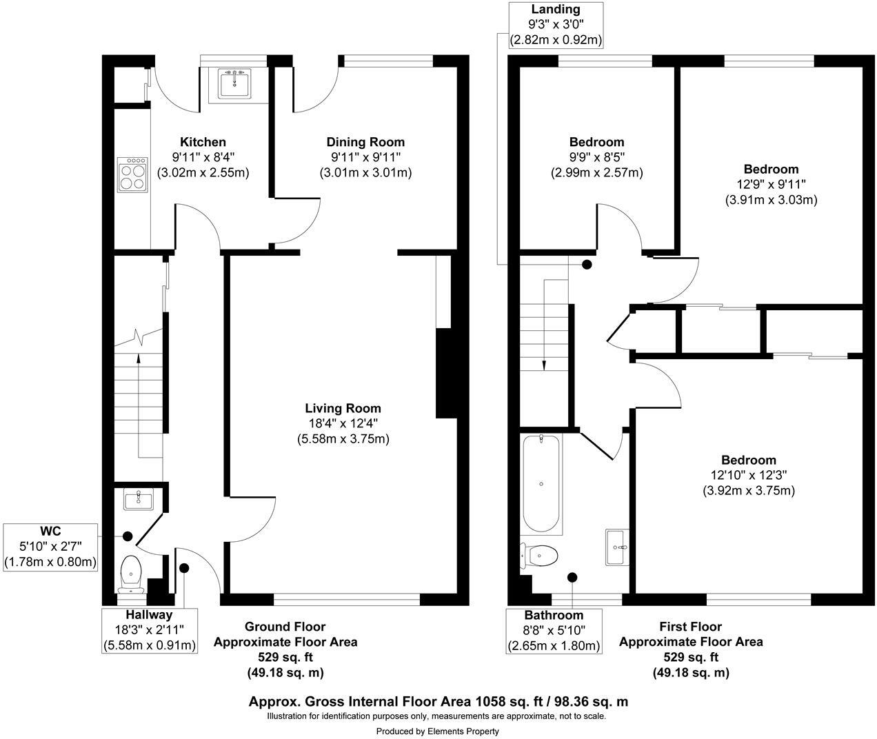 The Welkin, Lindfield floorplan
