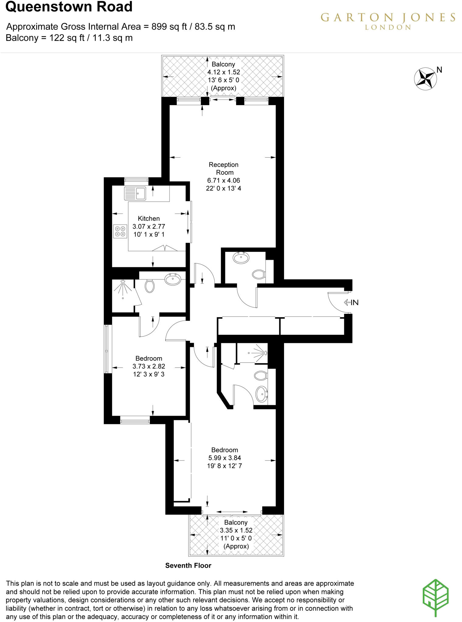 Oswald Building, 374 Queenstown Road, London, SW11 floorplan