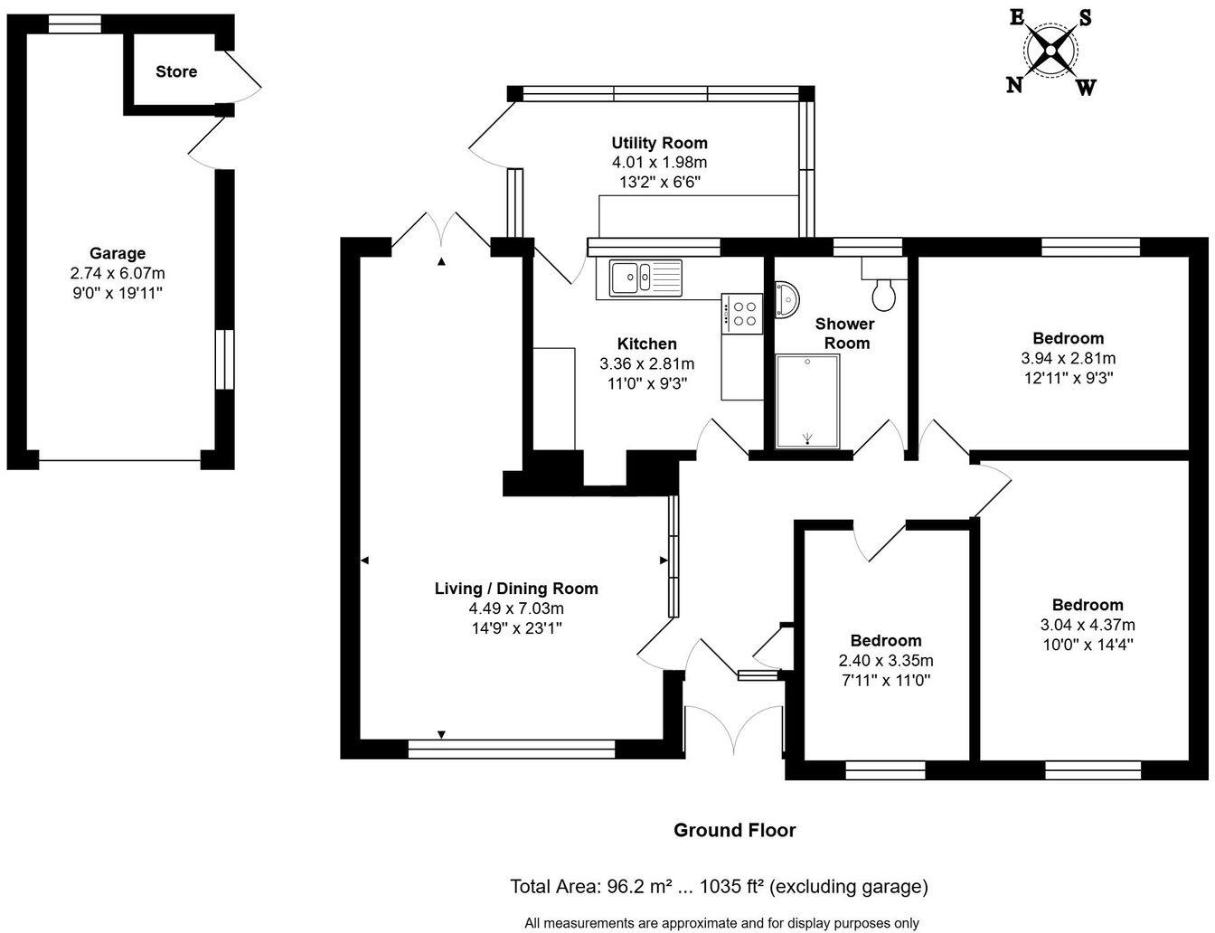 The Street, Hullavington floorplan