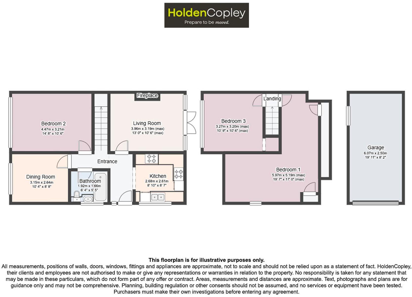 Paul Avenue, Mansfield, NG18 floorplan