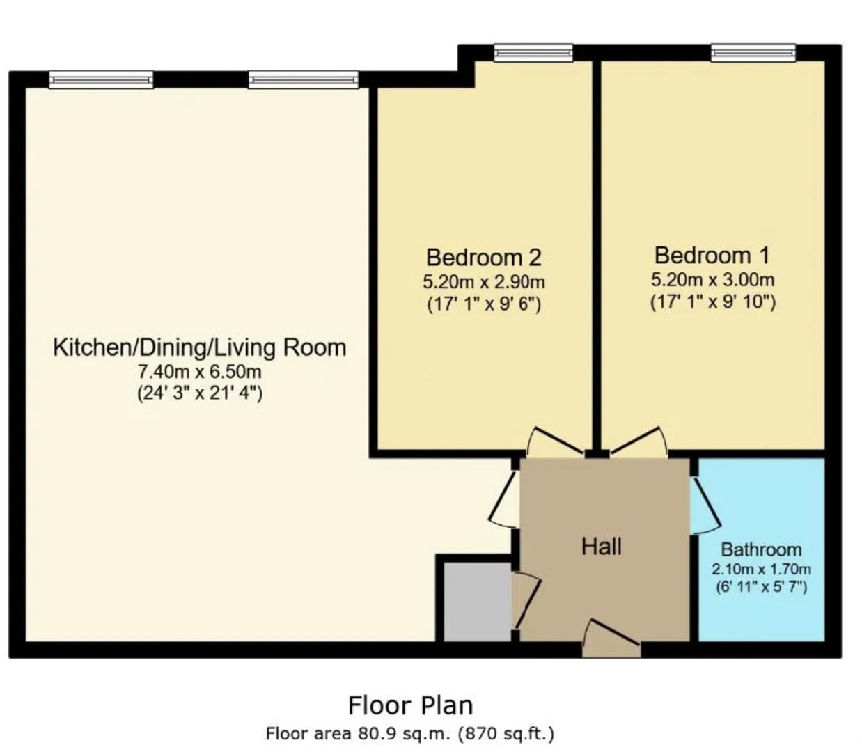 Waterfront West, Brierley Hill floorplan