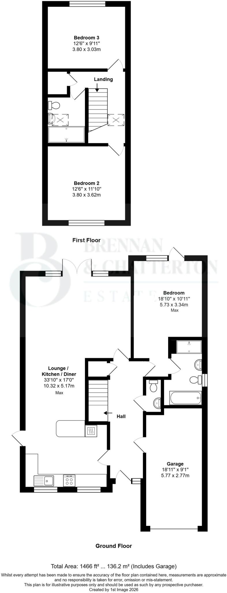 Brou Close, East Preston, BN16 floorplan
