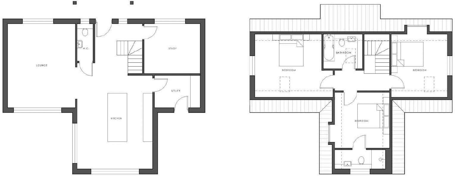 New Build, New End, Hemingby, Horncastle floorplan