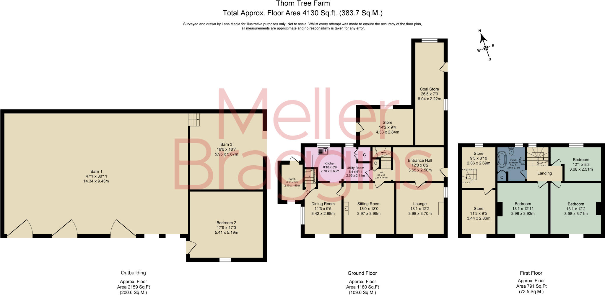 Thorn Tree Farm, Ainsworth Lane, Crowton, Northwich floorplan