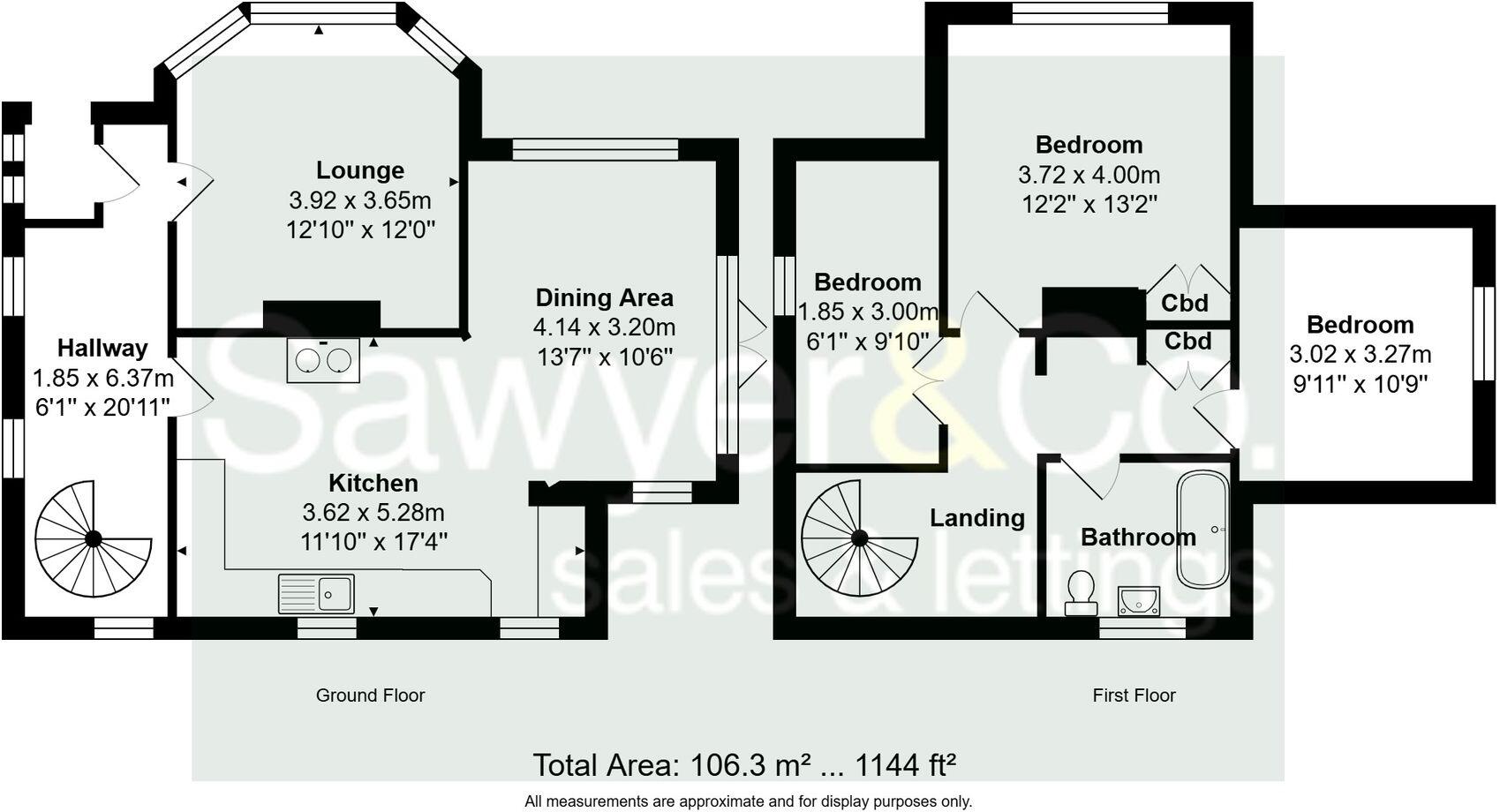 Highcroft Villas, Brighton, BN1 floorplan