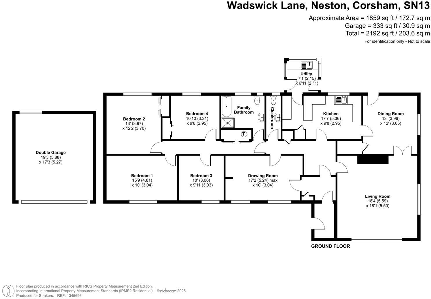Wadswick Lane, Neston floorplan