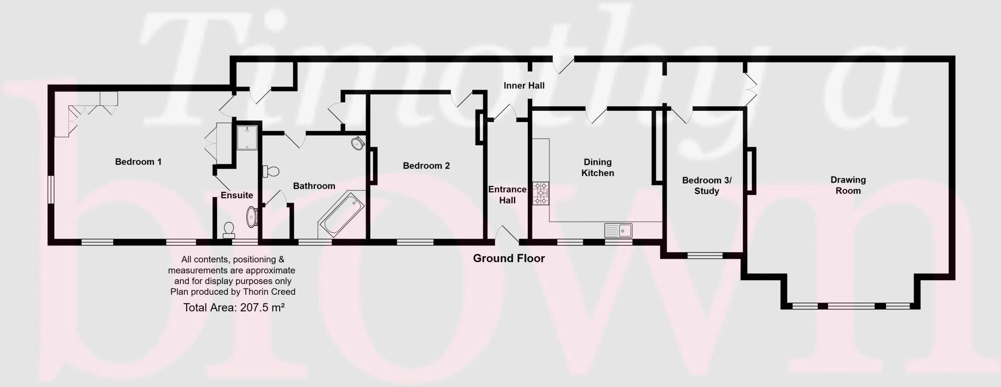 Grange Road, Biddulph floorplan
