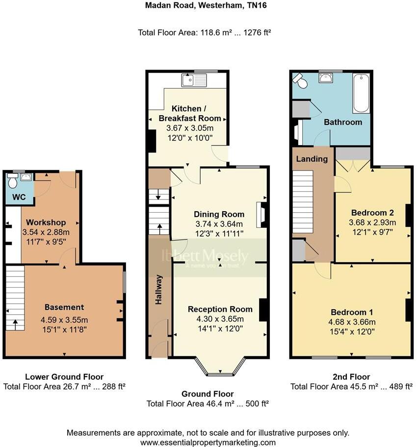 Madan Road, Westerham floorplan