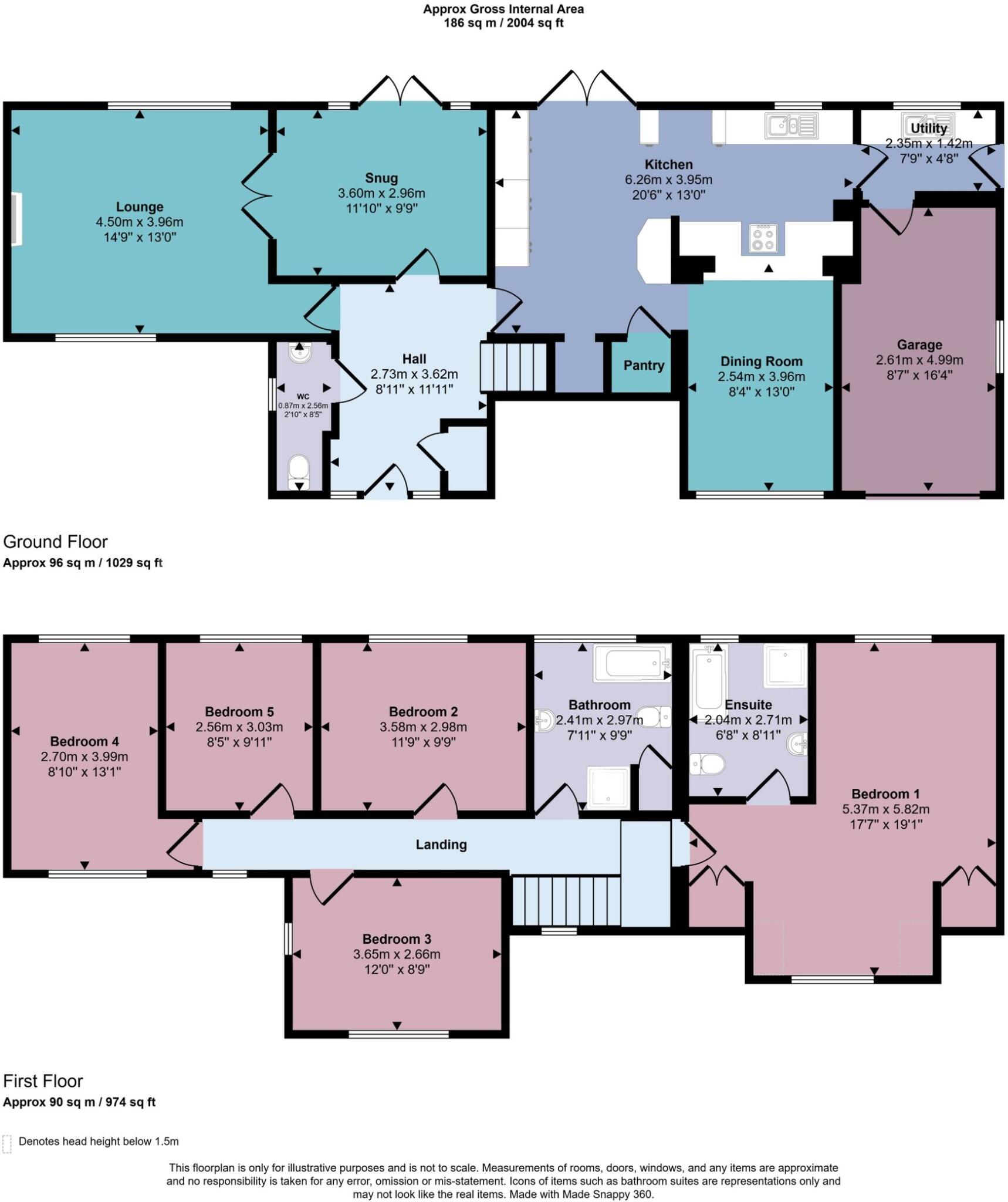 Abbotts Oak Drive, Coalville, LE67 floorplan