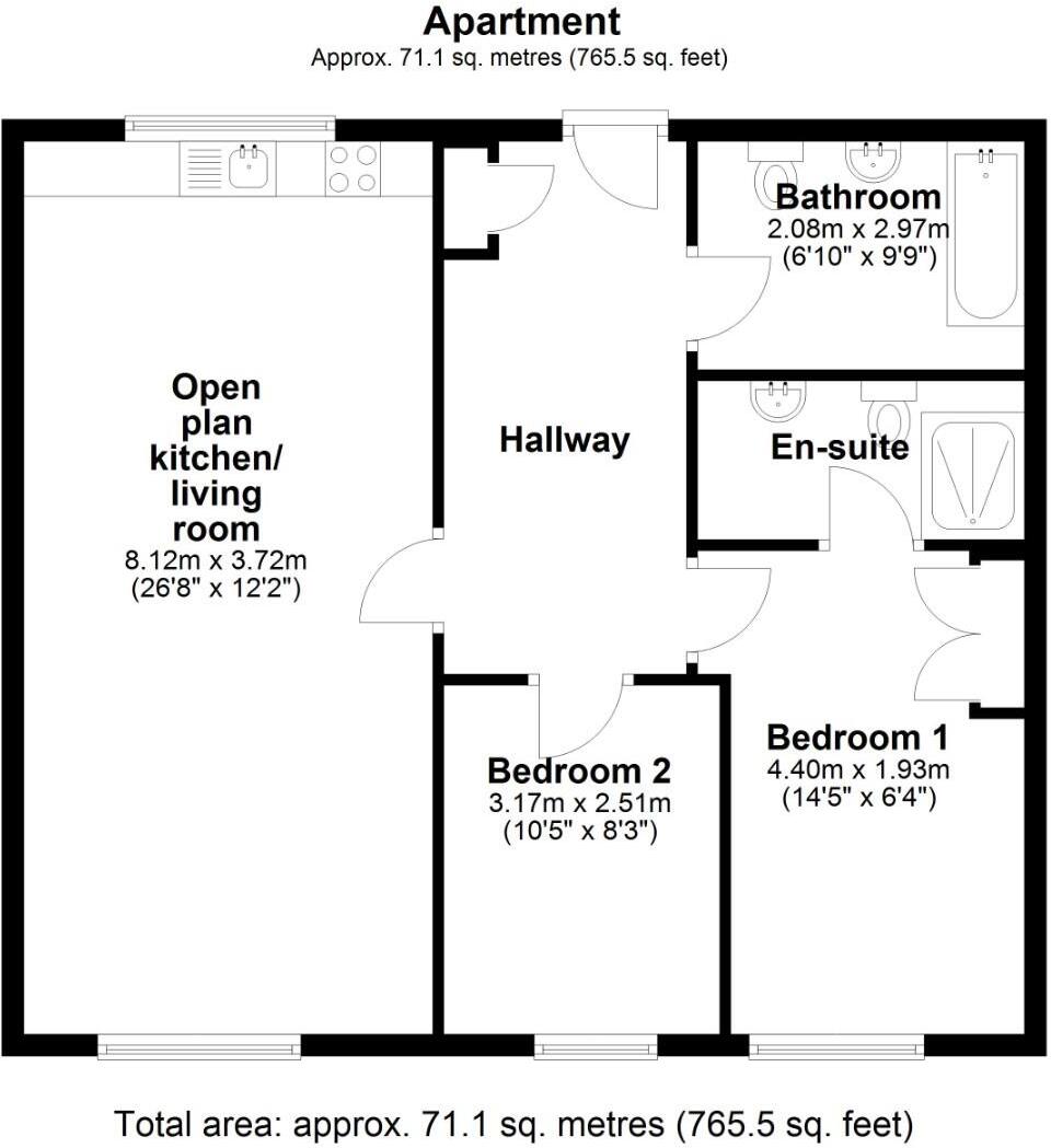 Esplanade, Porthcawl, Bridgend County Borough, CF36 3YE floorplan