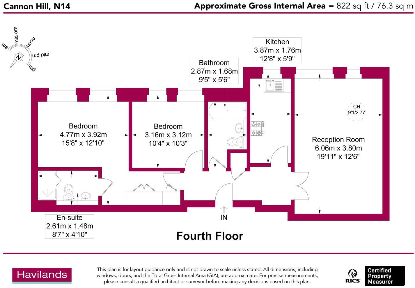 Cannon Hill, London floorplan