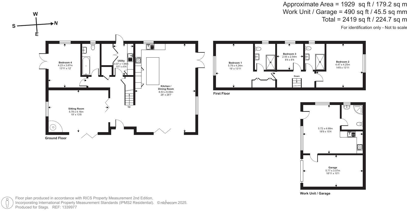 Lydacott, Barnstaple floorplan