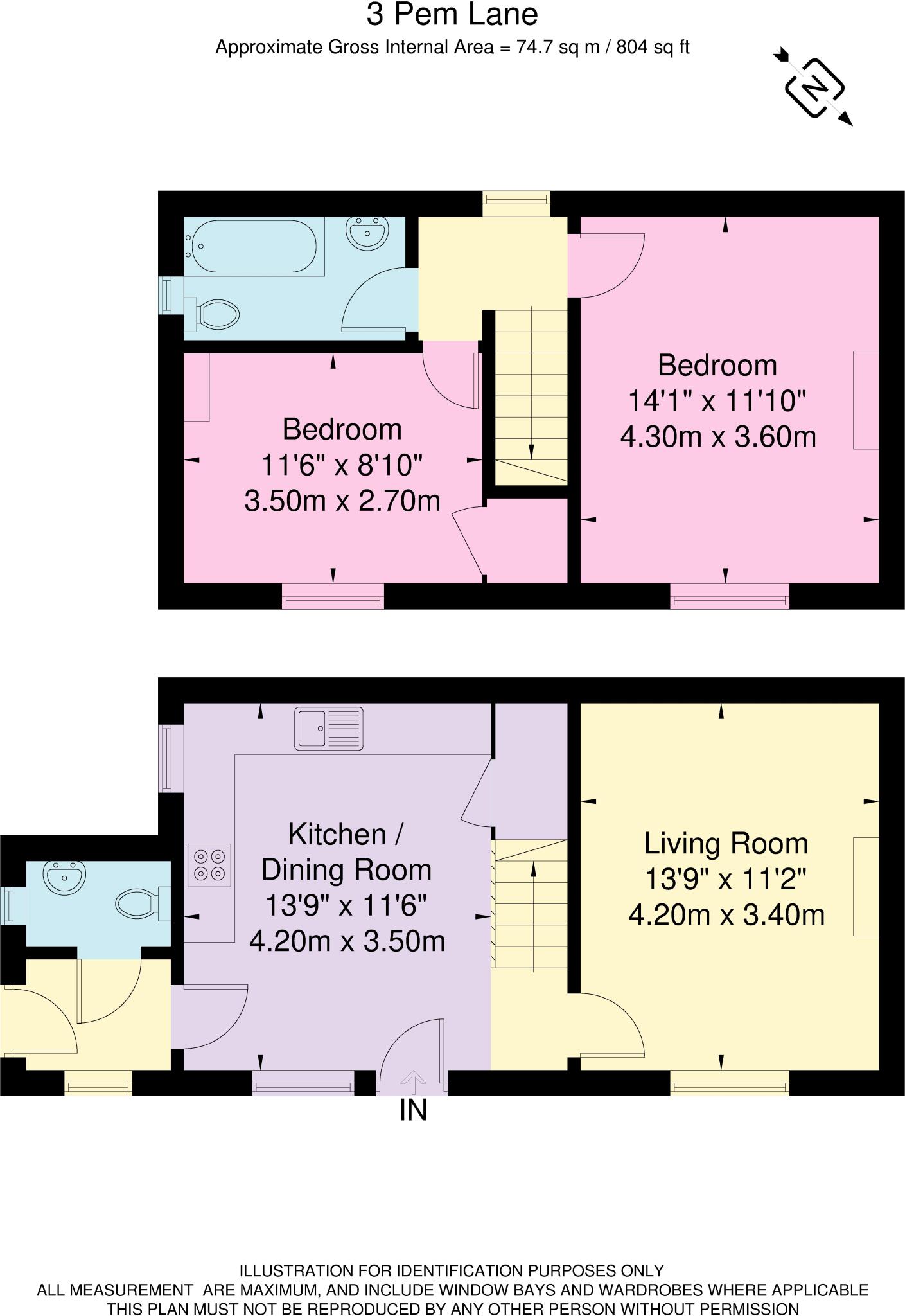 Pem Lane, Pocklington, York, YO42 floorplan