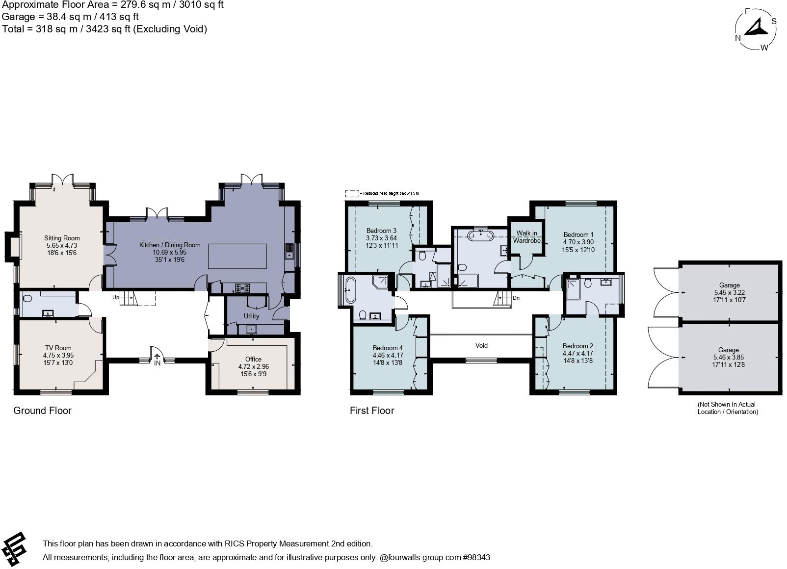 Cotton Spring View, Flamstead, St. Albans, Hertfordshire, AL3 floorplan