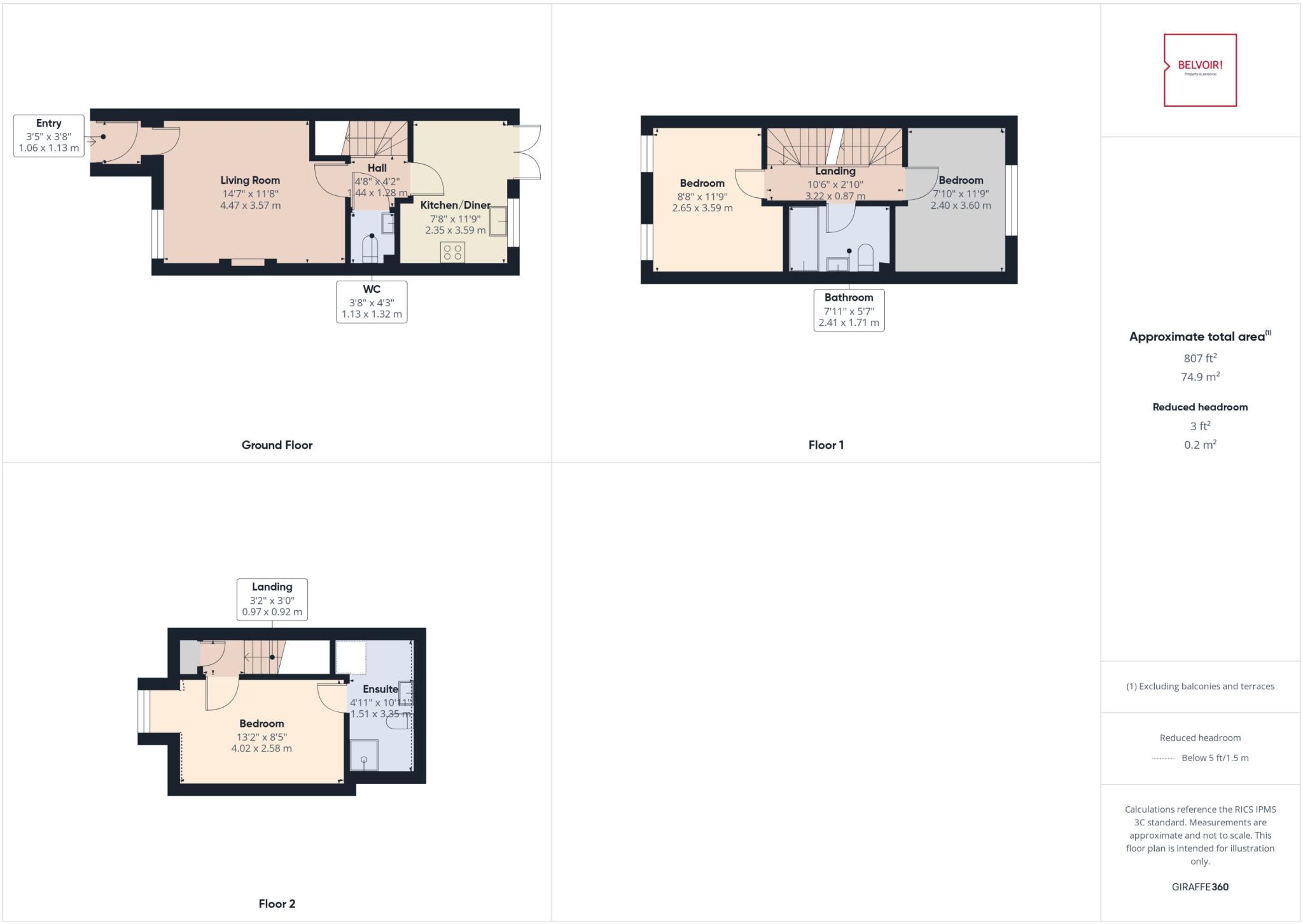 Stewart Way, Annesley, NG15 floorplan