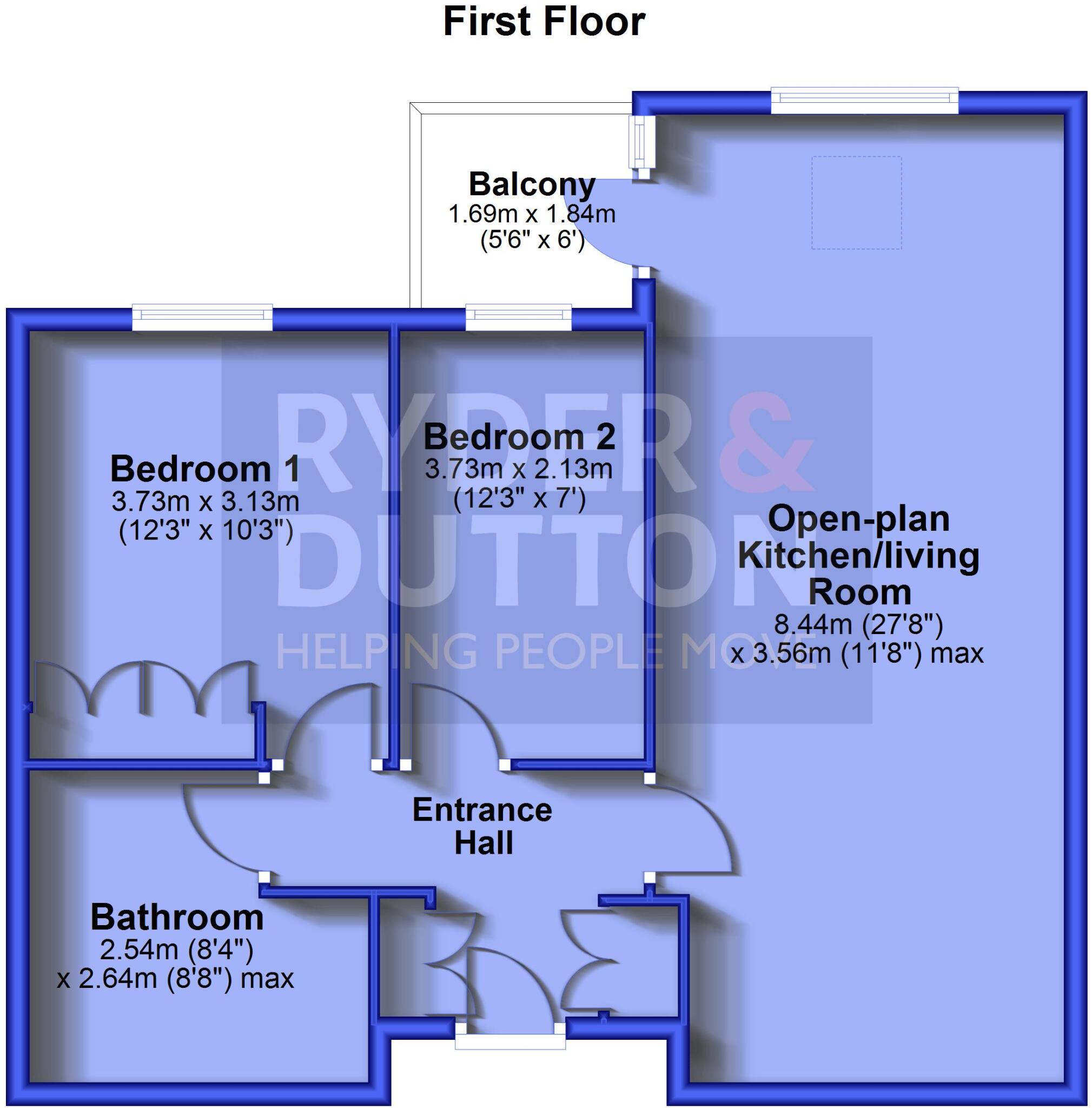 Huddersfield Road, Thongsbridge, Holmfirth, West Yorkshire, HD9 floorplan