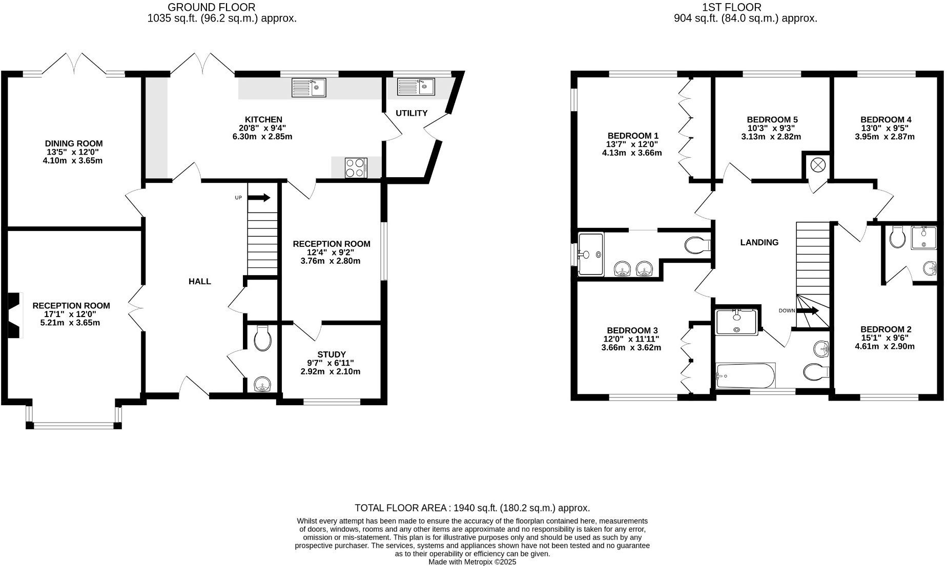Cuckoo Hill Road, Pinner floorplan
