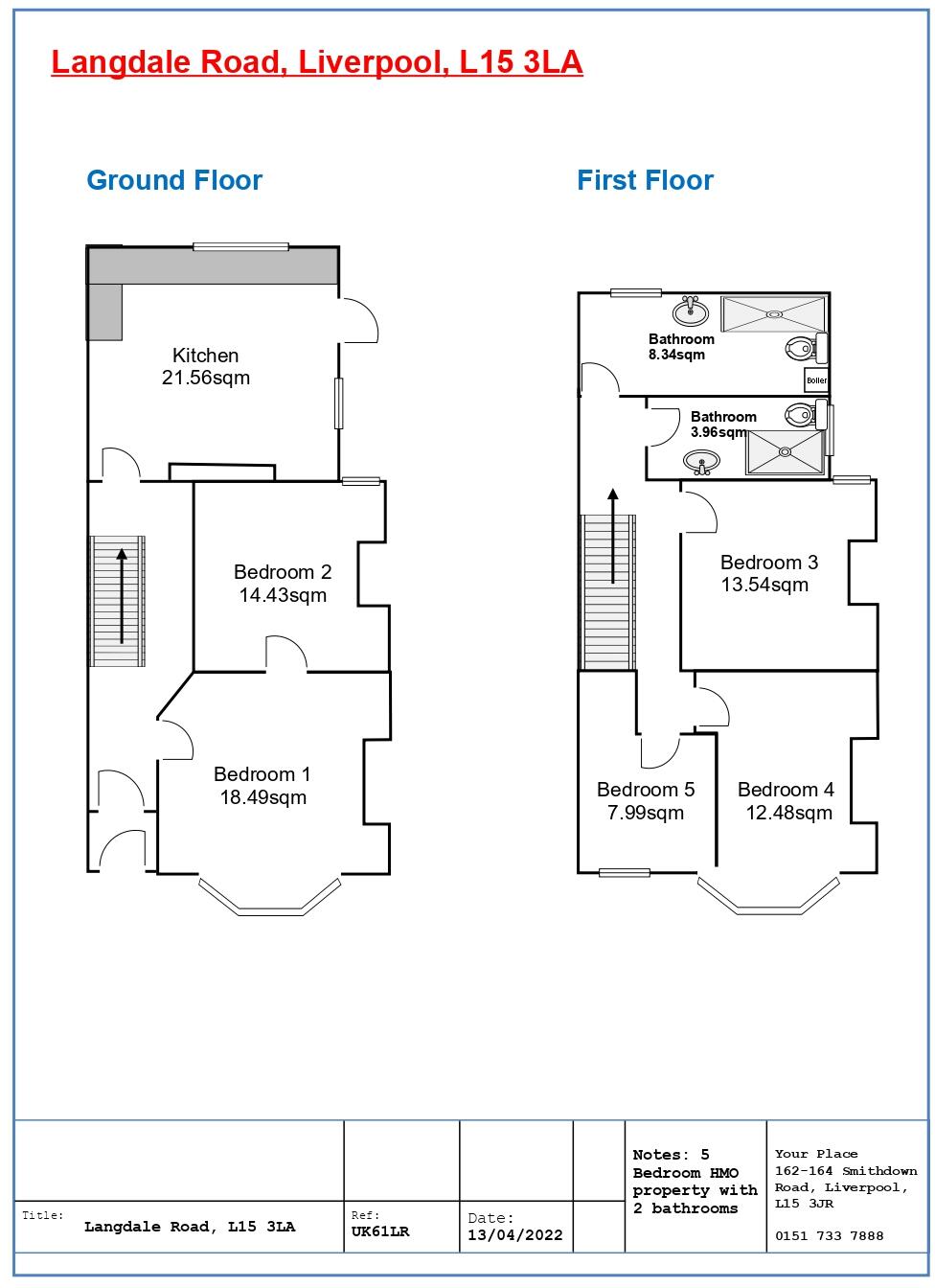 Langdale Road, Liverpool floorplan