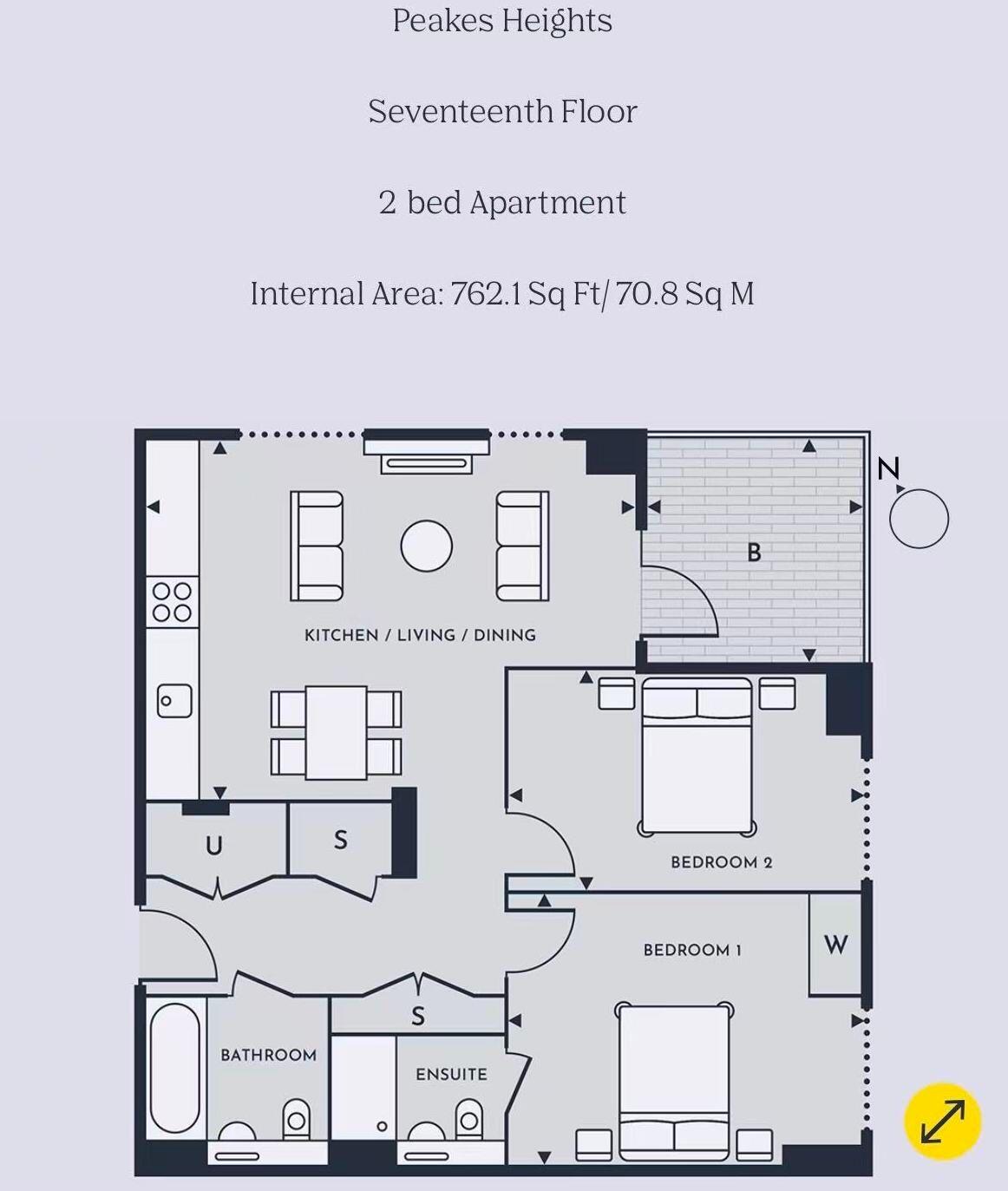 Peakes Heights,  West Parkside, North Greenwich, London SE10 floorplan