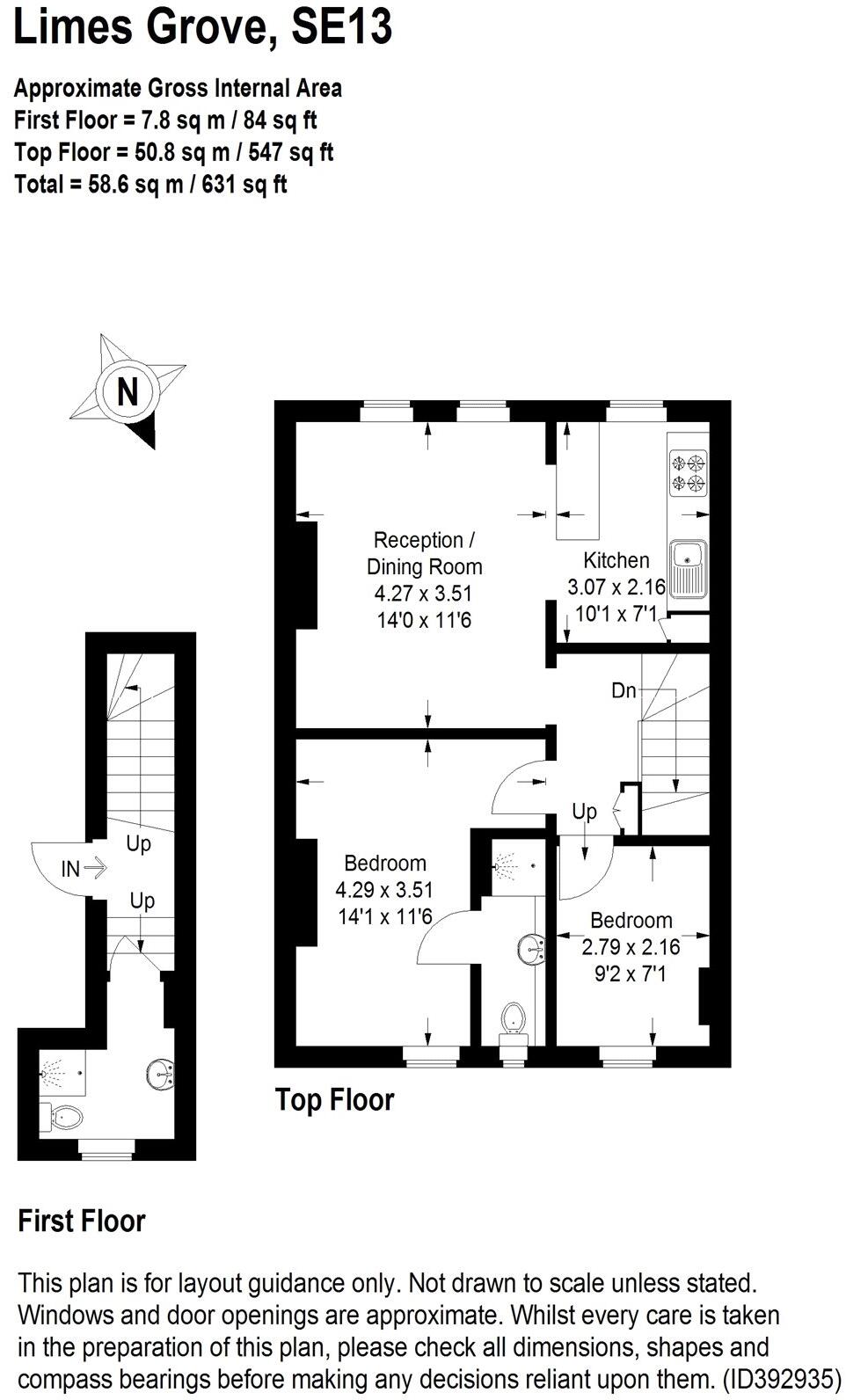 Limes Grove, London, SE13 floorplan