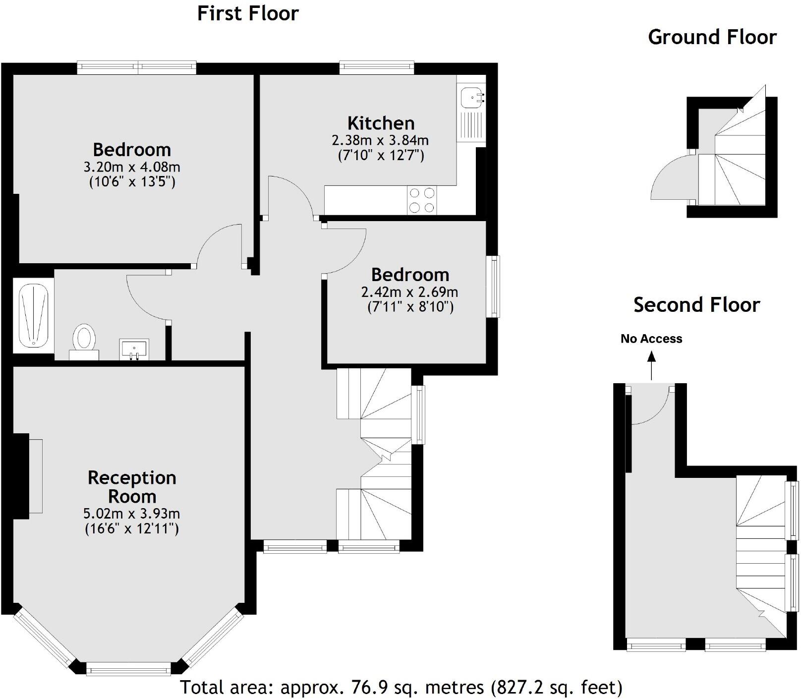Crescent Way, Brockley floorplan