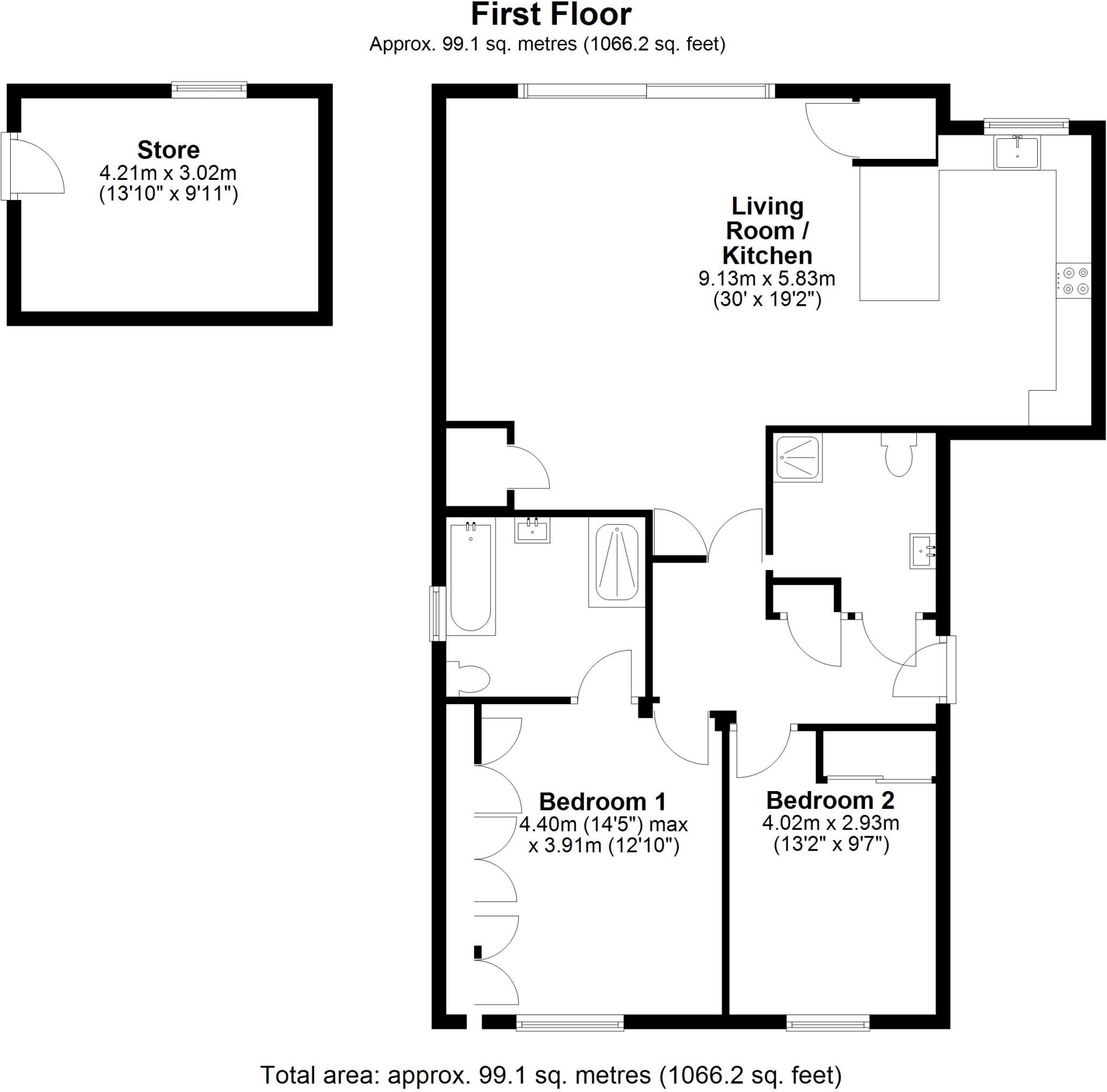 Forest Heights, High Lane, Stansted, Essex, CM24 floorplan