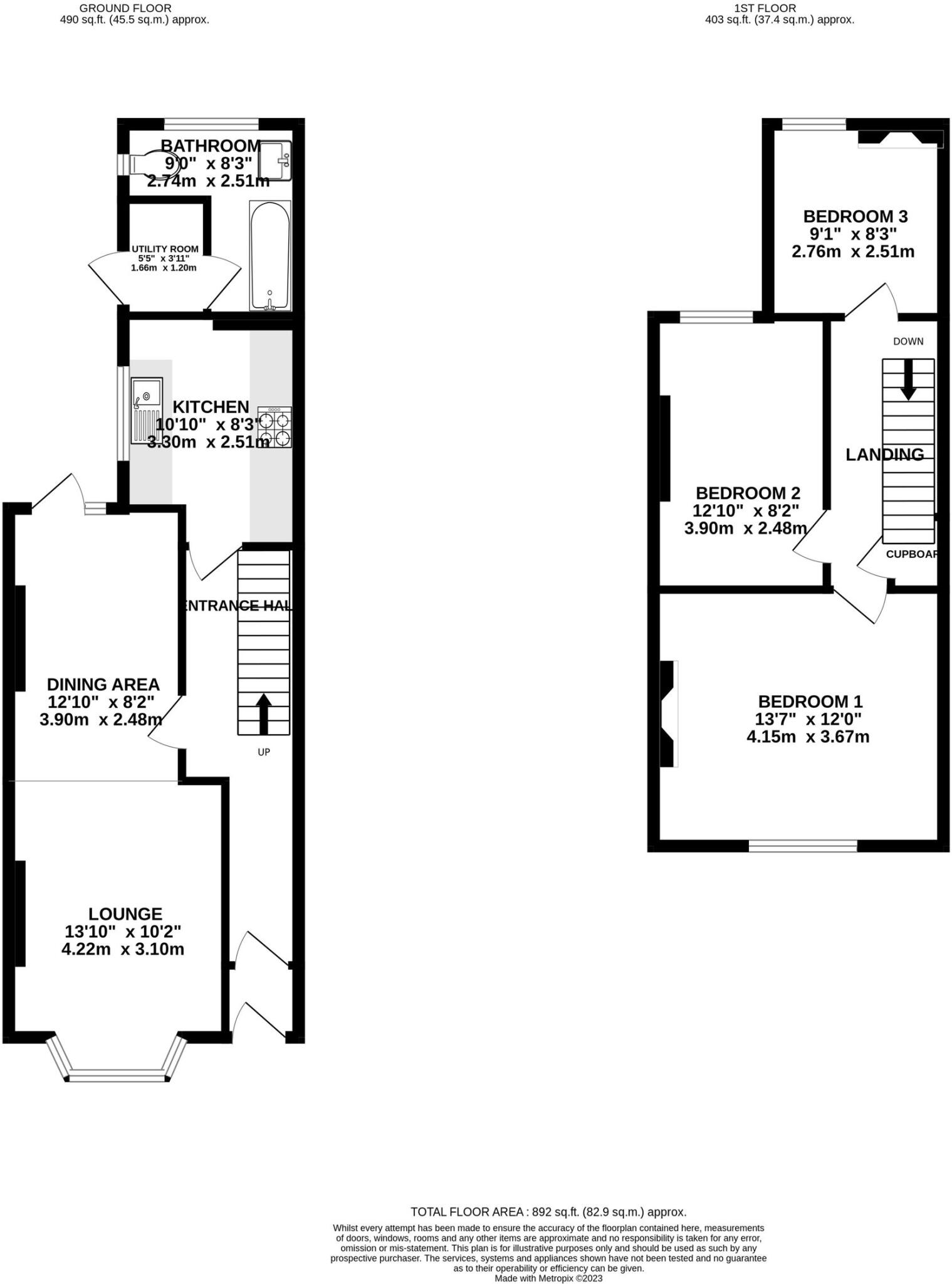 Bedminster, Aubrey Road, BS3 floorplan