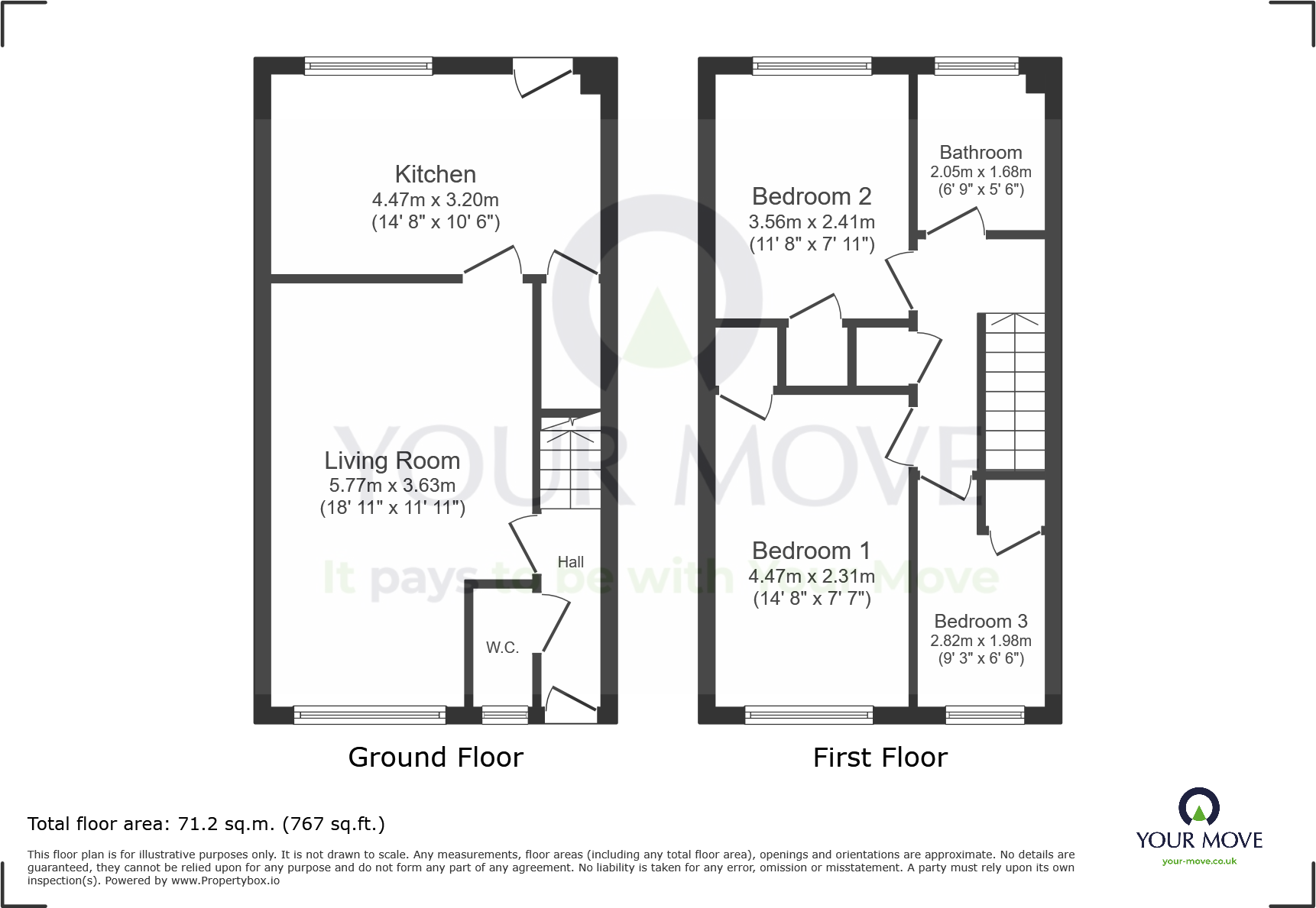 Alfred Road, Eastbourne, East Sussex, BN23 floorplan