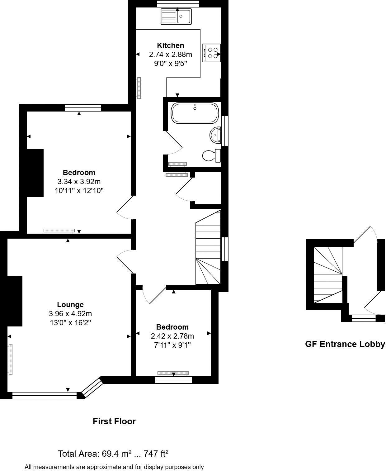 High Road West, Felixstowe floorplan
