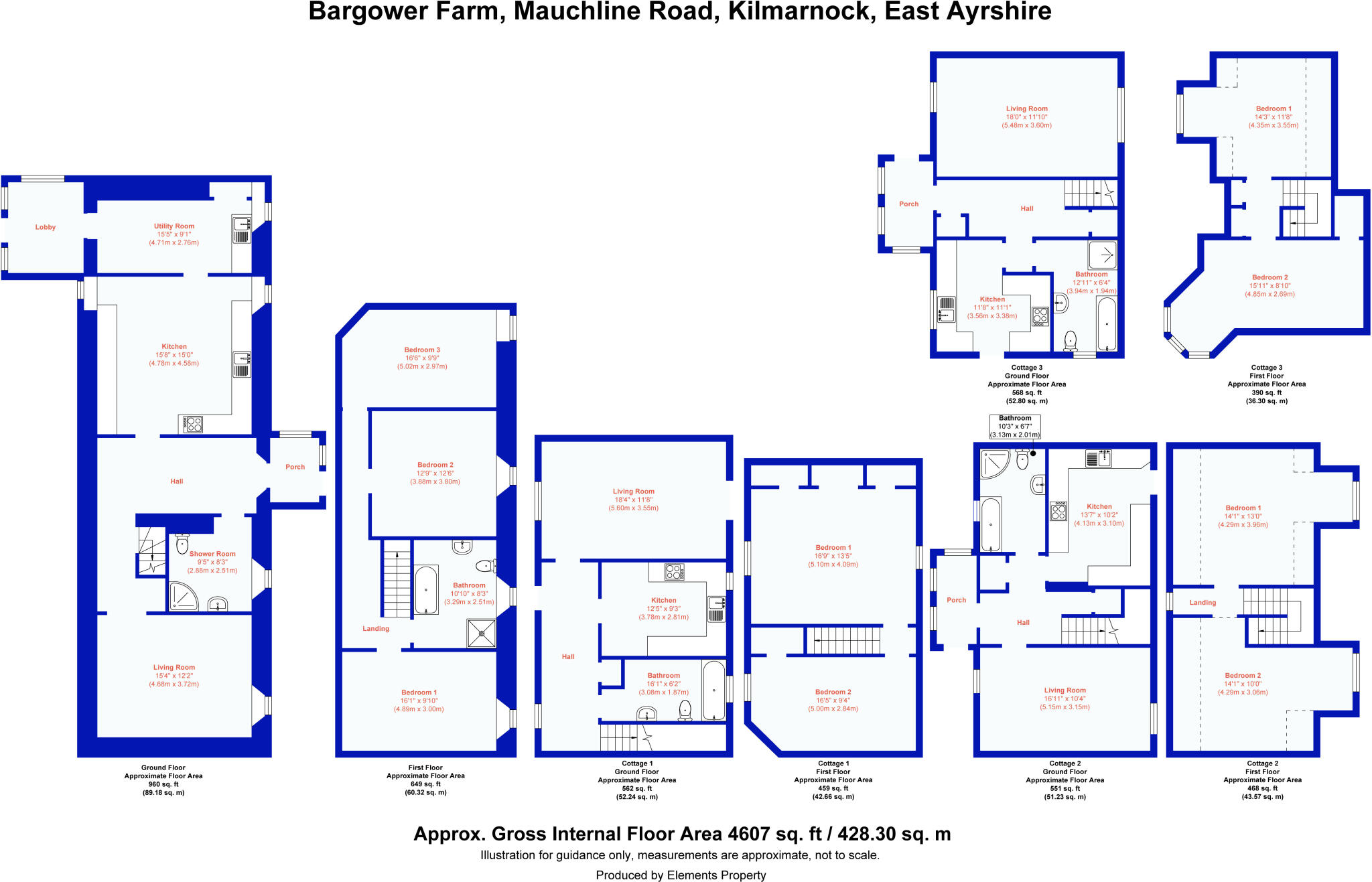 Bargower Farm, Mauchline Road, Hurlford, Kilmarnock, East Ayrshire, KA1 floorplan