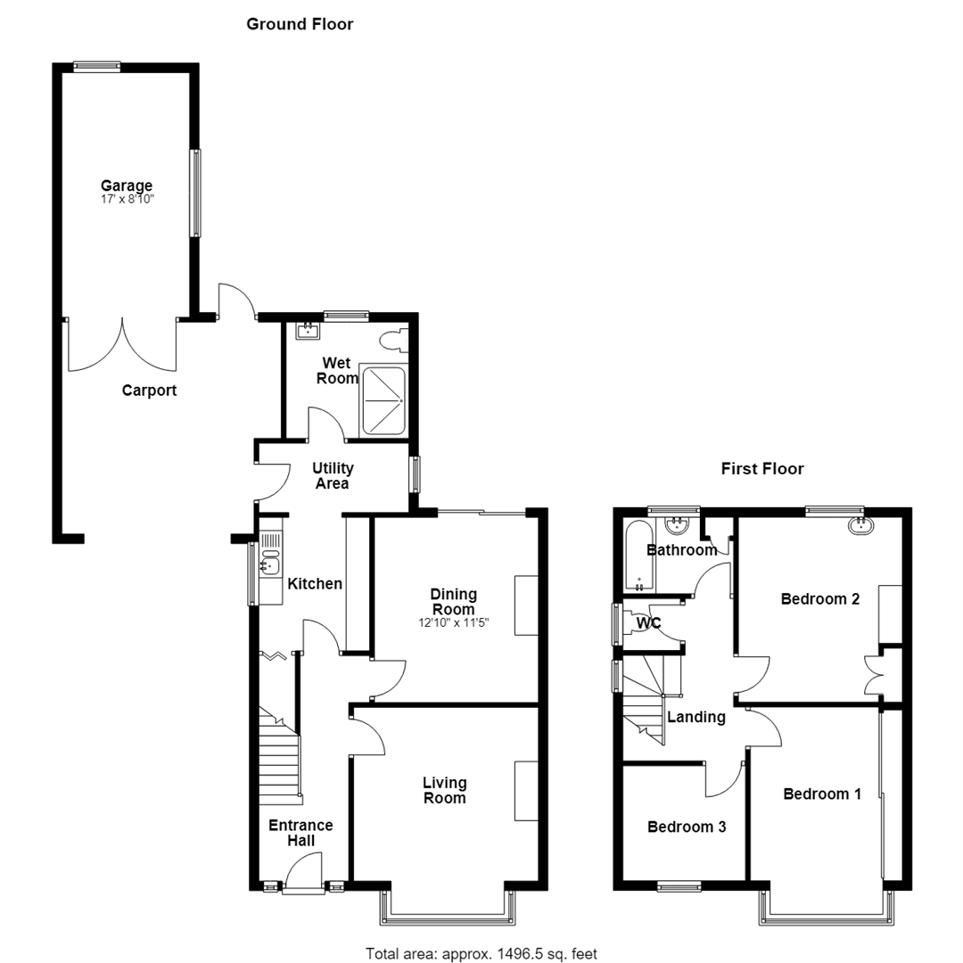 26 Kenwood Drive, Shrewsbury, SY3 8SY floorplan
