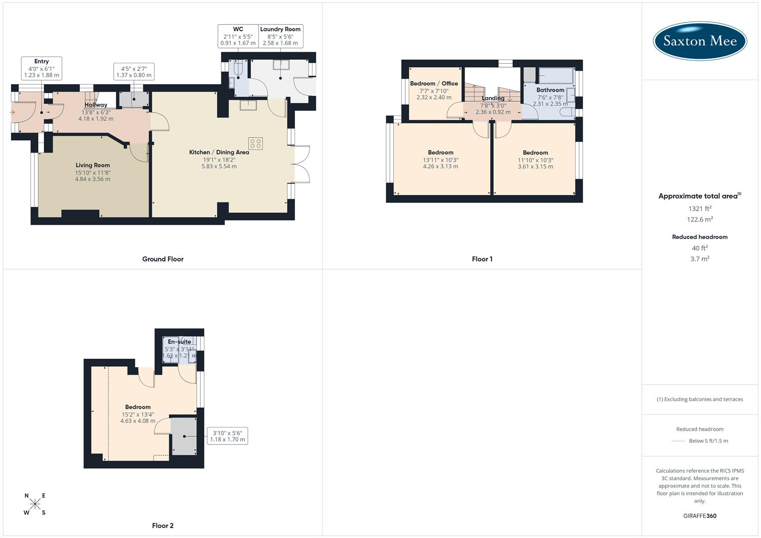 The Meadway, Sheffield floorplan